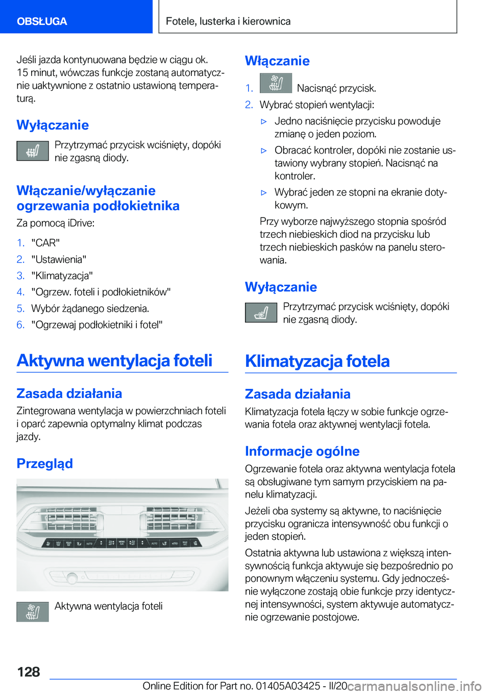 BMW X6 M 2020  Instrukcja obsługi (in Polish) �J�e�l�i��j�a�z�d�a��k�o�n�t�y�n�u�o�w�a�n�a��b�