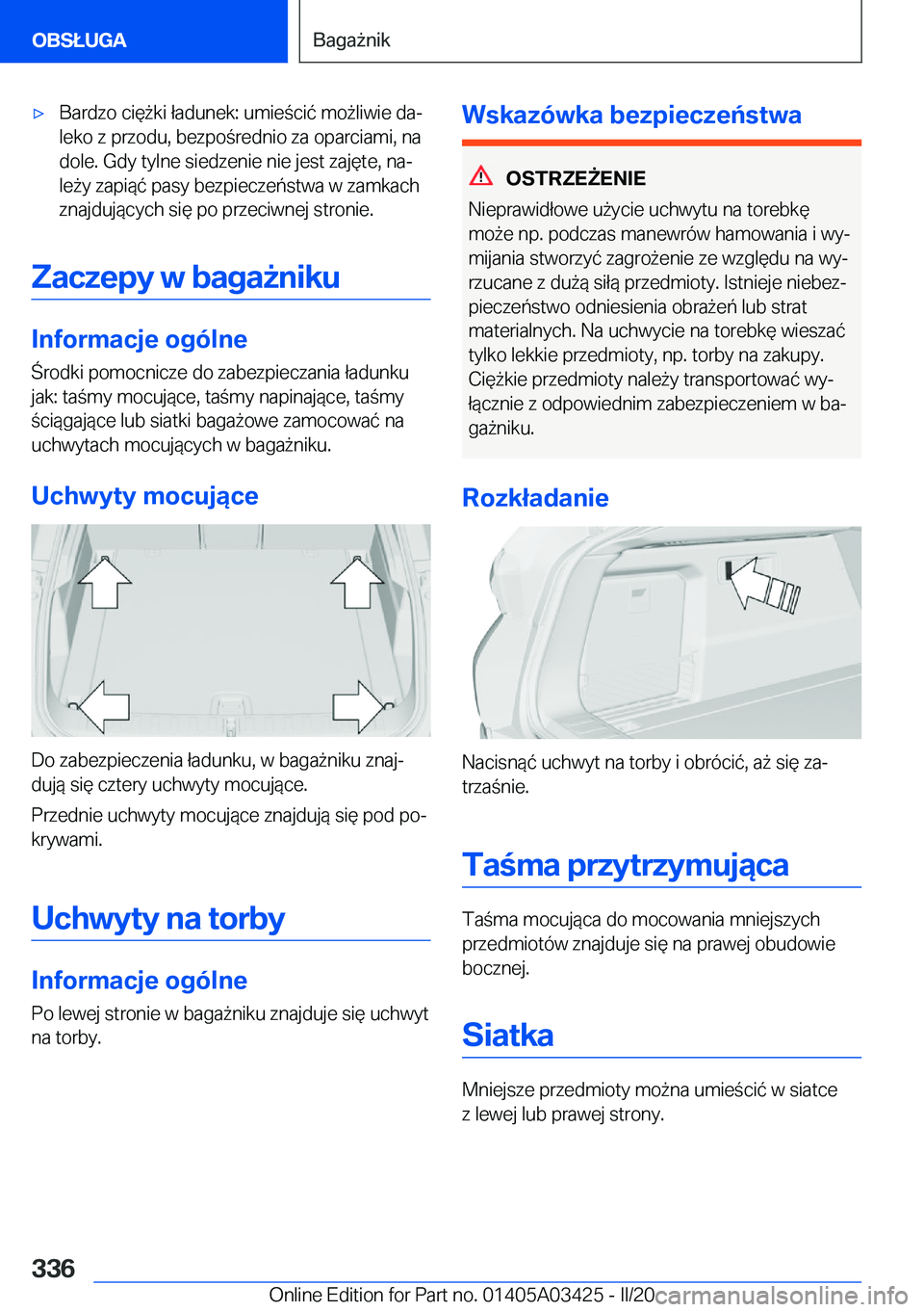 BMW X6 M 2020  Instrukcja obsługi (in Polish) 'x�B�a�r�d�z�o��c�i�