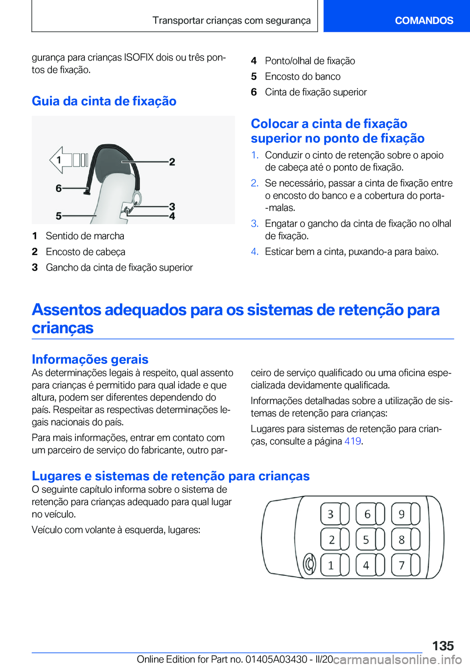 BMW X6 M 2020  Manual do condutor (in Portuguese) �g�u�r�a�n�