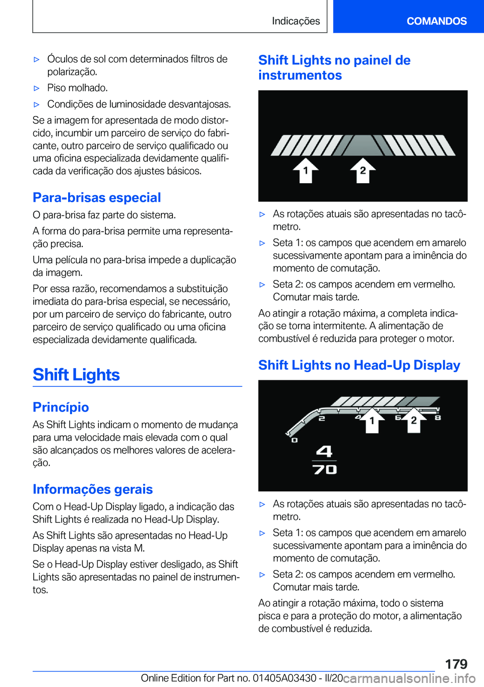 BMW X6 M 2020  Manual do condutor (in Portuguese) 'x�