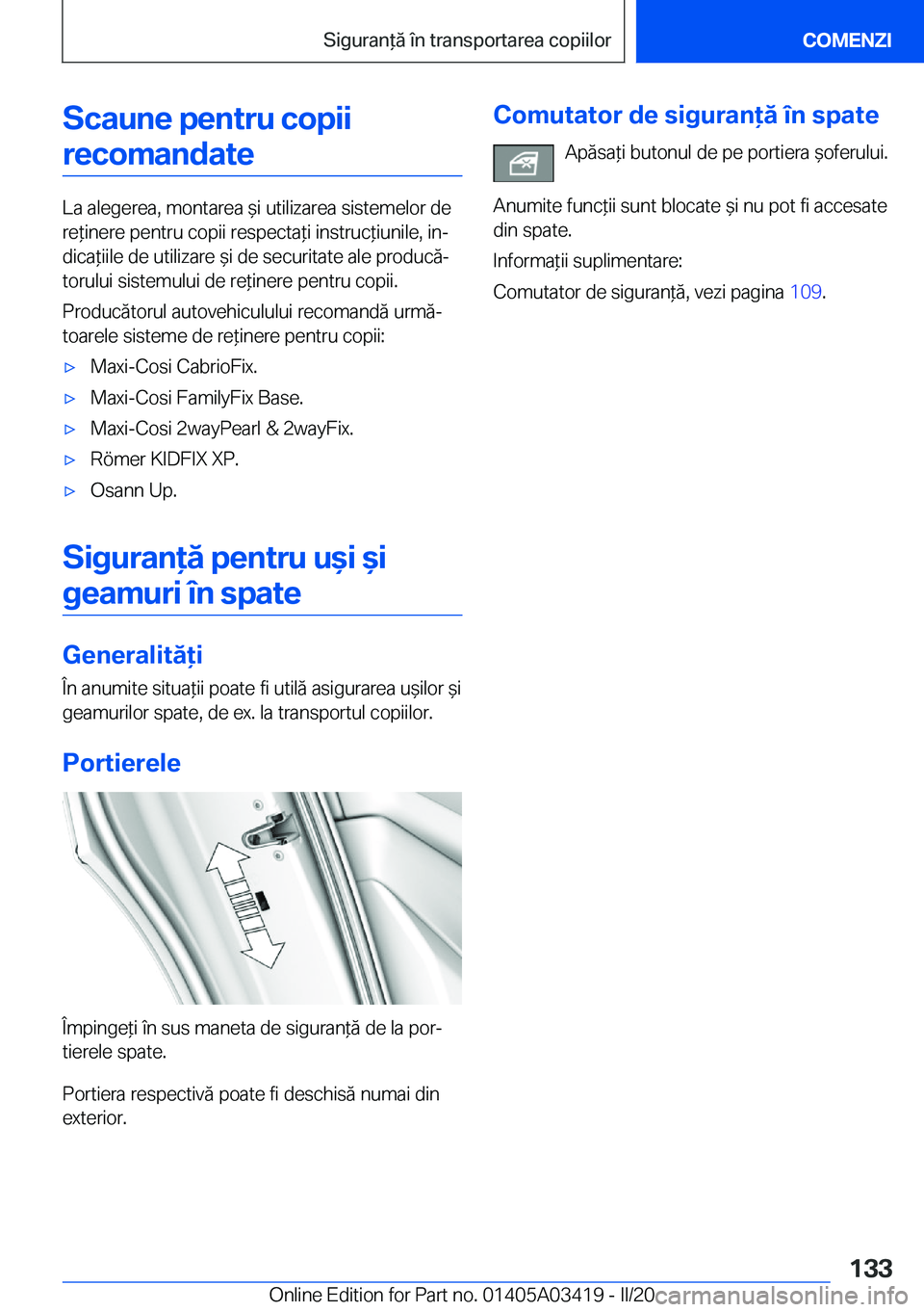 BMW X6 M 2020  Ghiduri De Utilizare (in Romanian) �S�c�a�u�n�e��p�e�n�t�r�u��c�o�p�i�i�r�e�c�o�m�a�n�d�a�t�e
�L�a��a�l�e�g�e�r�e�a�,��m�o�n�t�a�r�e�a�&�i��u�t�i�l�i�z�a�r�e�a��s�i�s�t�e�m�e�l�o�r��d�e
�r�e*�i�n�e�r�e��p�e�n�t�r�u��c�o�p�i