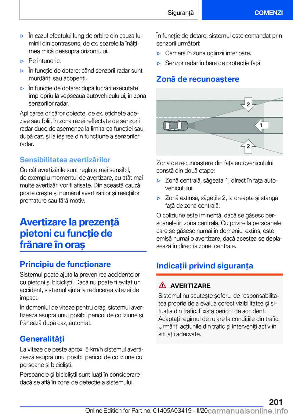 BMW X6 M 2020  Ghiduri De Utilizare (in Romanian) 'x�