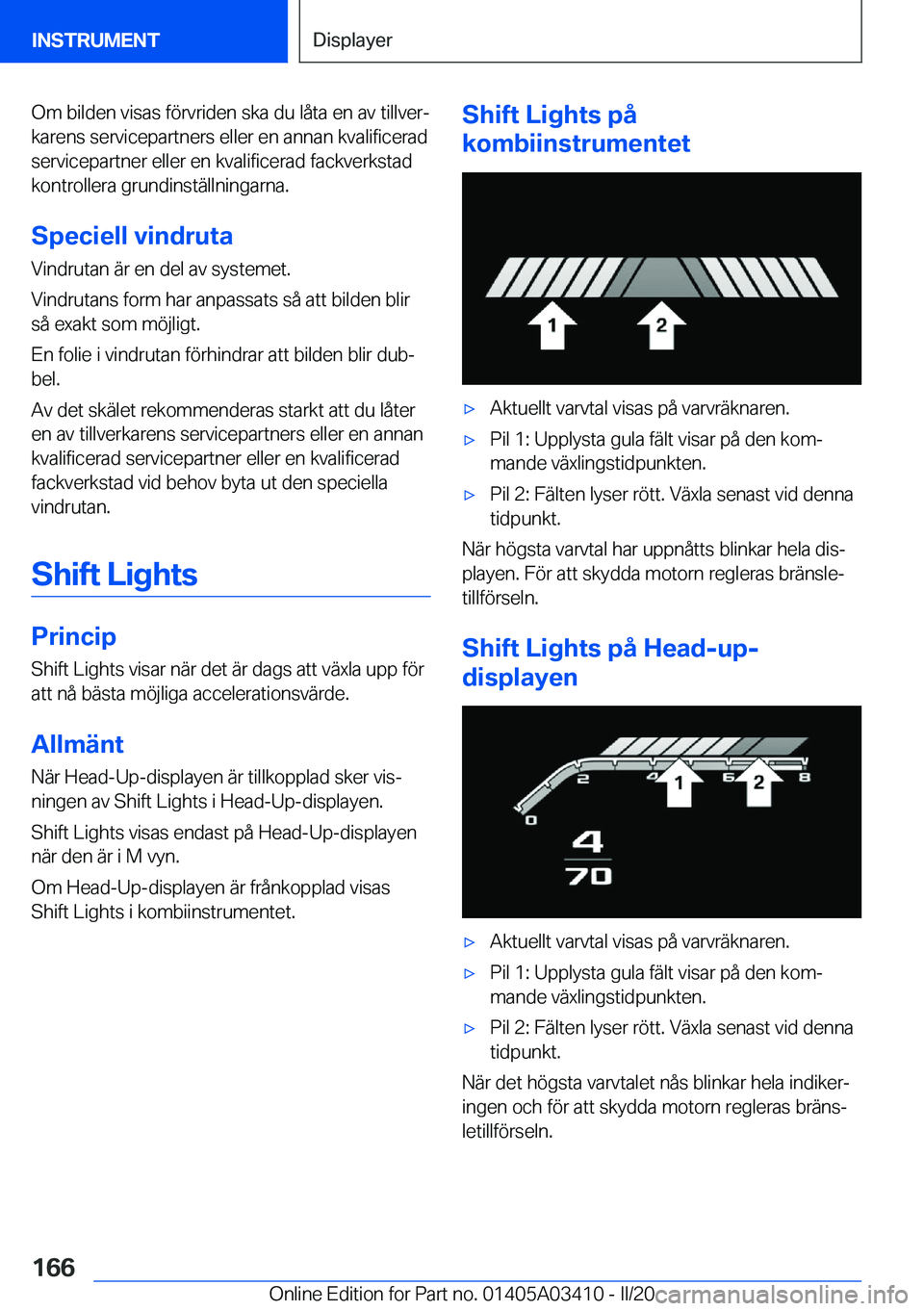 BMW X6 M 2020  InstruktionsbÖcker (in Swedish) �O�m��b�i�l�d�e�n��v�i�s�a�s��f�