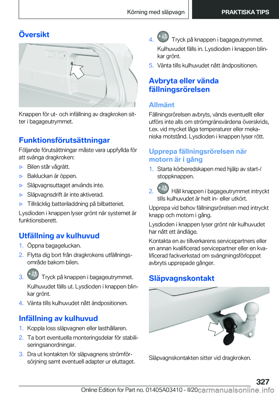 BMW X6 M 2020  InstruktionsbÖcker (in Swedish) �