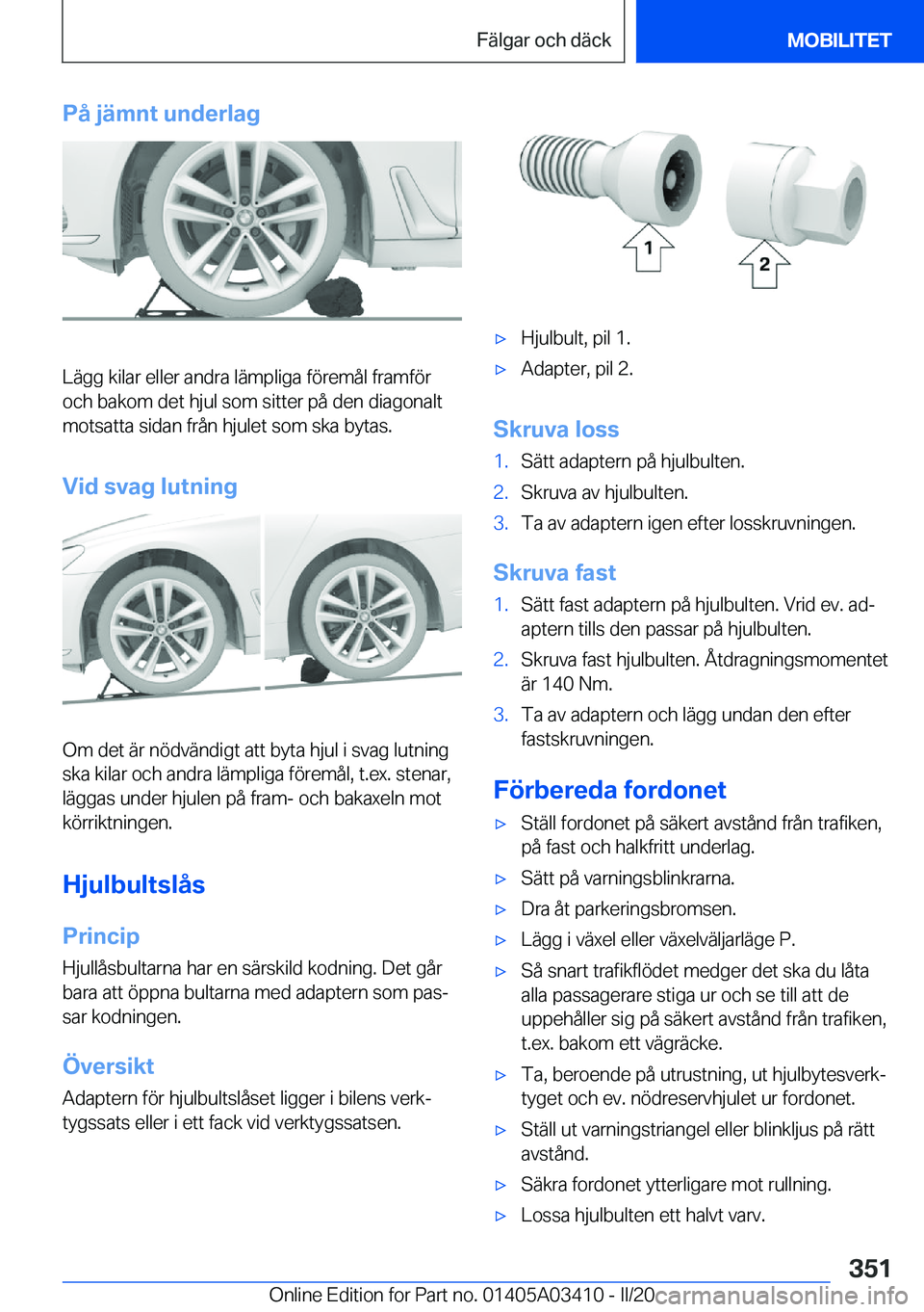 BMW X6 M 2020  InstruktionsbÖcker (in Swedish) �P�å��j�ä�m�n�t��u�n�d�e�r�l�a�g
�L�ä�g�g��k�i�l�a�r��e�l�l�e�r��a�n�d�r�a��l�ä�m�p�l�i�g�a��f�