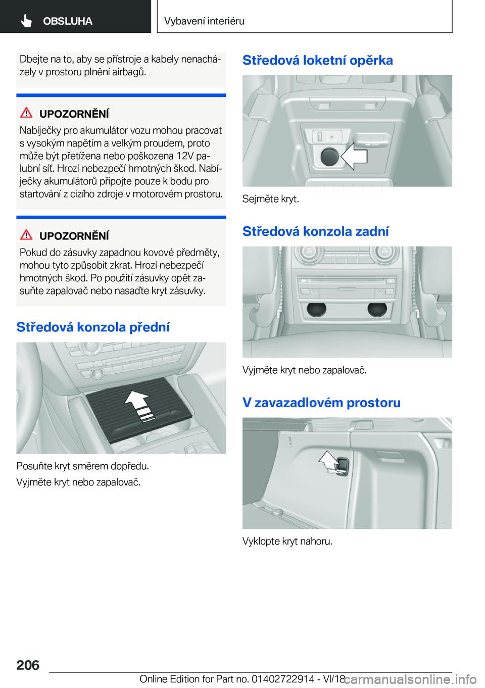 BMW X6 M 2019  Návod na použití (in Czech) �D�b�e�j�t�e��n�a��t�o�,��a�b�y��s�e��p�