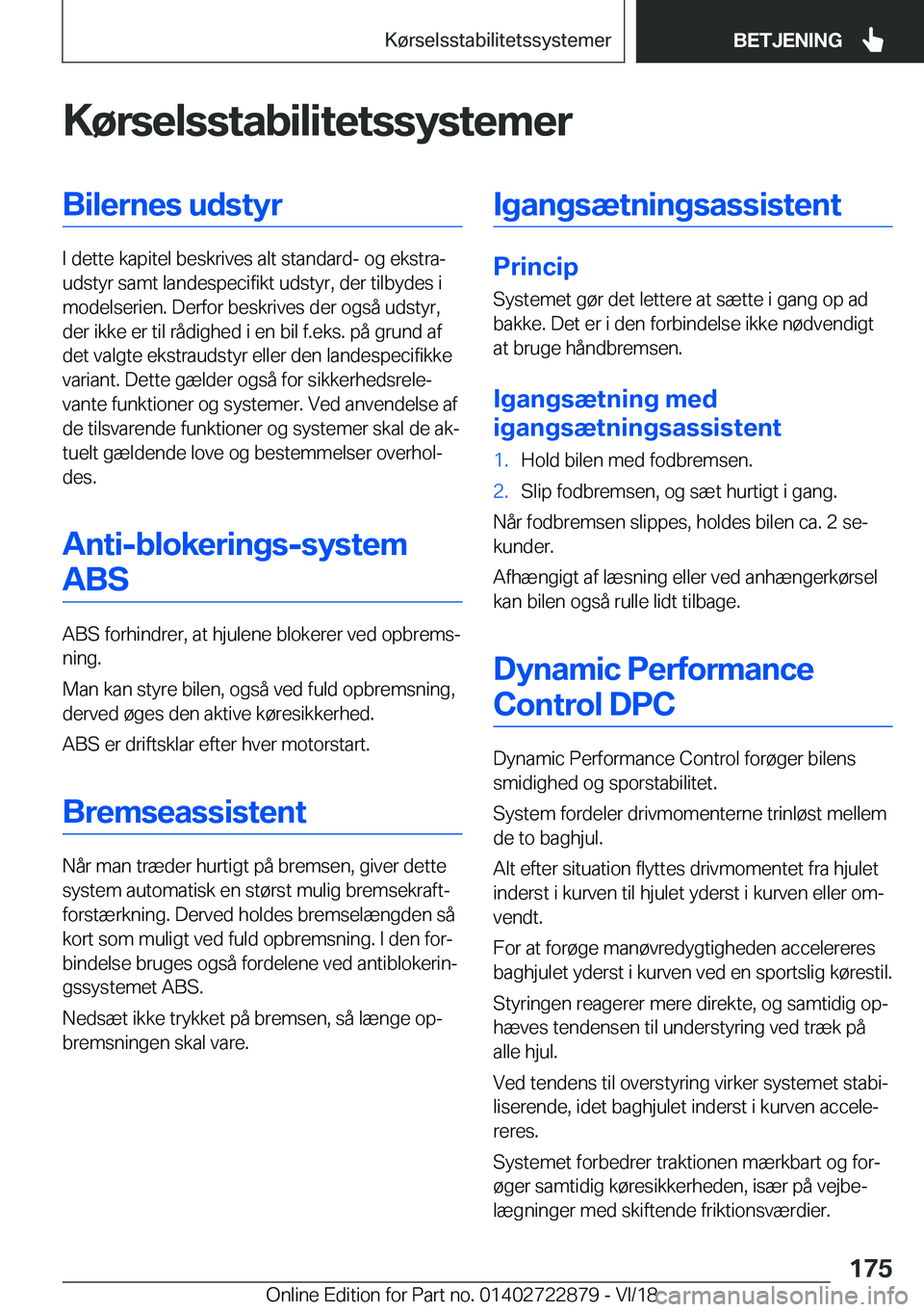 BMW X6 M 2019  InstruktionsbØger (in Danish) �K�