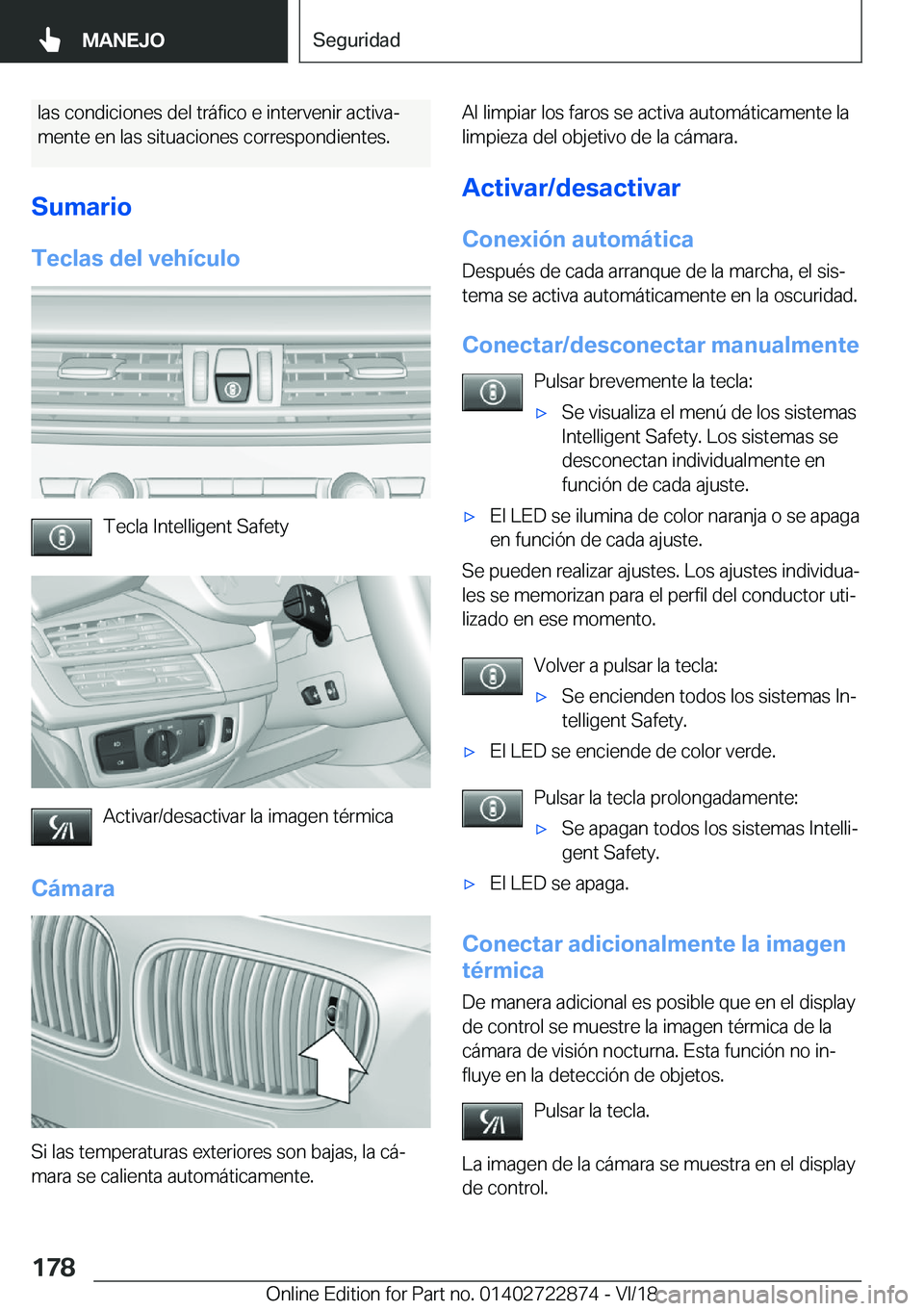 BMW X6 M 2019  Manuales de Empleo (in Spanish) �l�a�s��c�o�n�d�i�c�i�o�n�e�s��d�e�l��t�r�