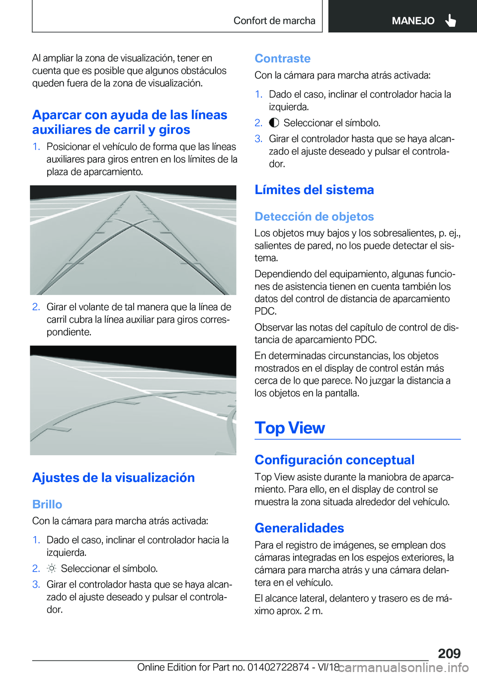 BMW X6 M 2019  Manuales de Empleo (in Spanish) �A�l��a�m�p�l�i�a�r��l�a��z�o�n�a��d�e��v�i�s�u�a�l�i�z�a�c�i�