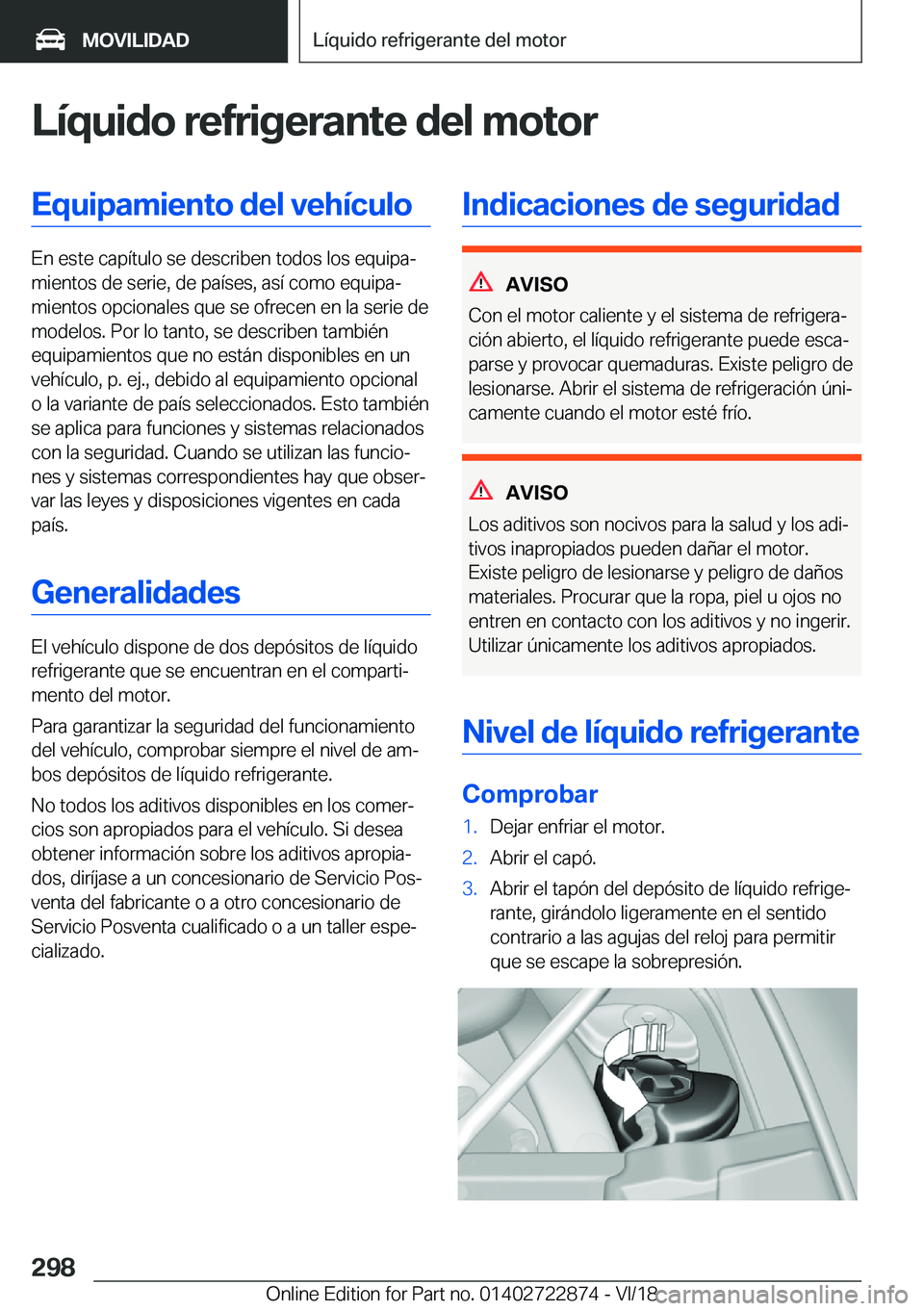 BMW X6 M 2019  Manuales de Empleo (in Spanish) �L�