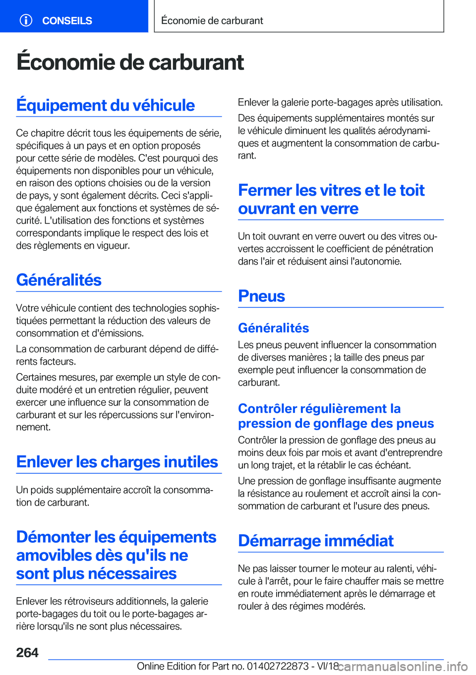 BMW X6 M 2019  Notices Demploi (in French) �É�c�o�n�o�m�i�e��d�e��c�a�r�b�u�r�a�n�t�É�q�u�i�p�e�m�e�n�t��d�u��v�é�h�i�c�u�l�e
�C�e��c�h�a�p�i�t�r�e��d�é�c�r�i�t��t�o�u�s��l�e�s��é�q�u�i�p�e�m�e�n�t�s��d�e��s�é�r�i�e�,�s�p�é�c