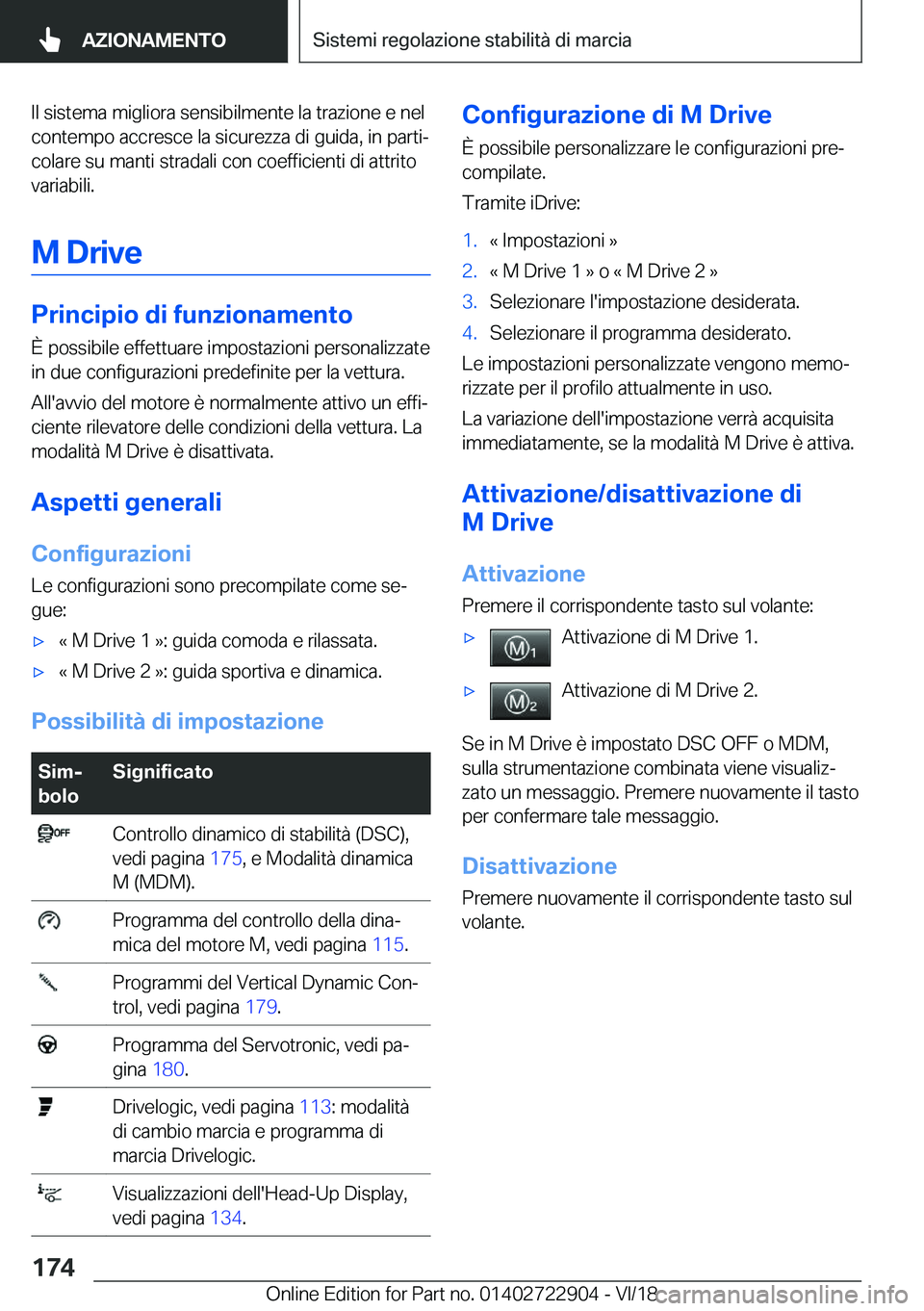 BMW X6 M 2019  Libretti Di Uso E manutenzione (in Italian) �I�l��s�i�s�t�e�m�a��m�i�g�l�i�o�r�a��s�e�n�s�i�b�i�l�m�e�n�t�e��l�a��t�r�a�z�i�o�n�e��e��n�e�l�c�o�n�t�e�m�p�o��a�c�c�r�e�s�c�e��l�a��s�i�c�u�r�e�z�z�a��d�i��g�u�i�d�a�,��i�n��p�a�r�t�i