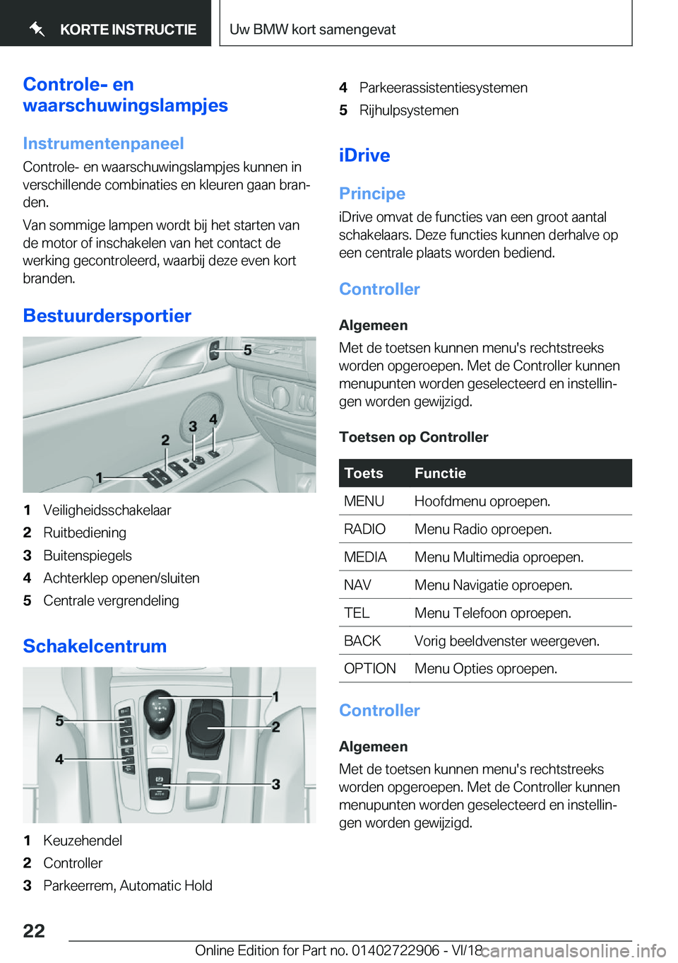 BMW X6 M 2019  Instructieboekjes (in Dutch) �C�o�n�t�r�o�l�e�-��e�n
�w�a�a�r�s�c�h�u�w�i�n�g�s�l�a�m�p�j�e�s
�I�n�s�t�r�u�m�e�n�t�e�n�p�a�n�e�e�l
�C�o�n�t�r�o�l�e�-��e�n��w�a�a�r�s�c�h�u�w�i�n�g�s�l�a�m�p�j�e�s��k�u�n�n�e�n��i�n
�v�e�r�s�c