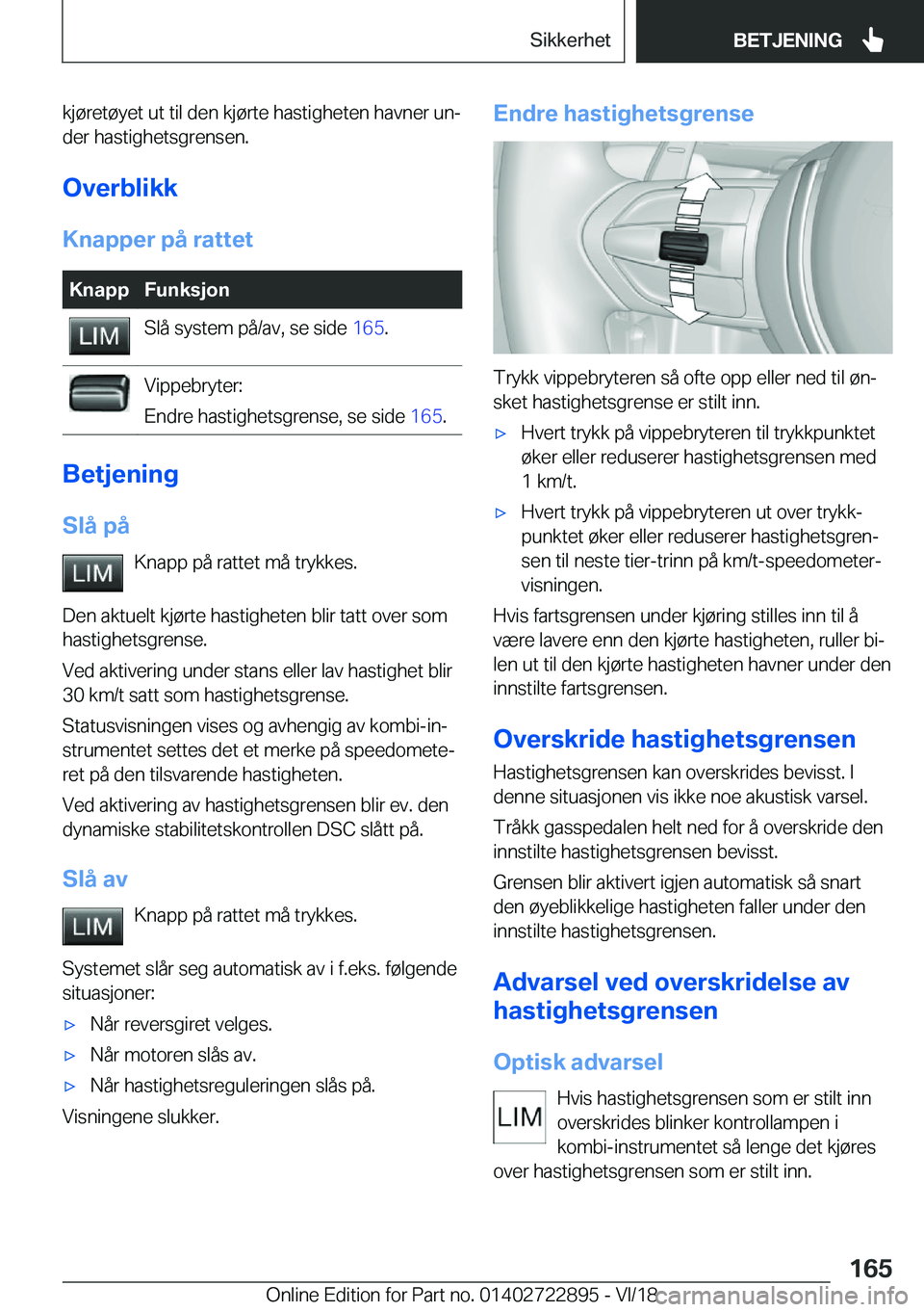 BMW X6 M 2019  InstruksjonsbØker (in Norwegian) �k�j�