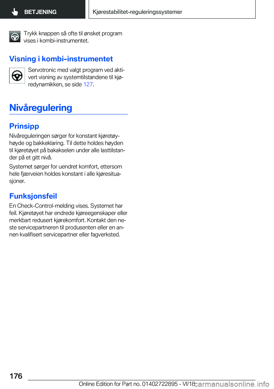 BMW X6 M 2019  InstruksjonsbØker (in Norwegian) �T�r�y�k�k��k�n�a�p�p�e�n��s�å��o�f�t�e��t�i�l��
