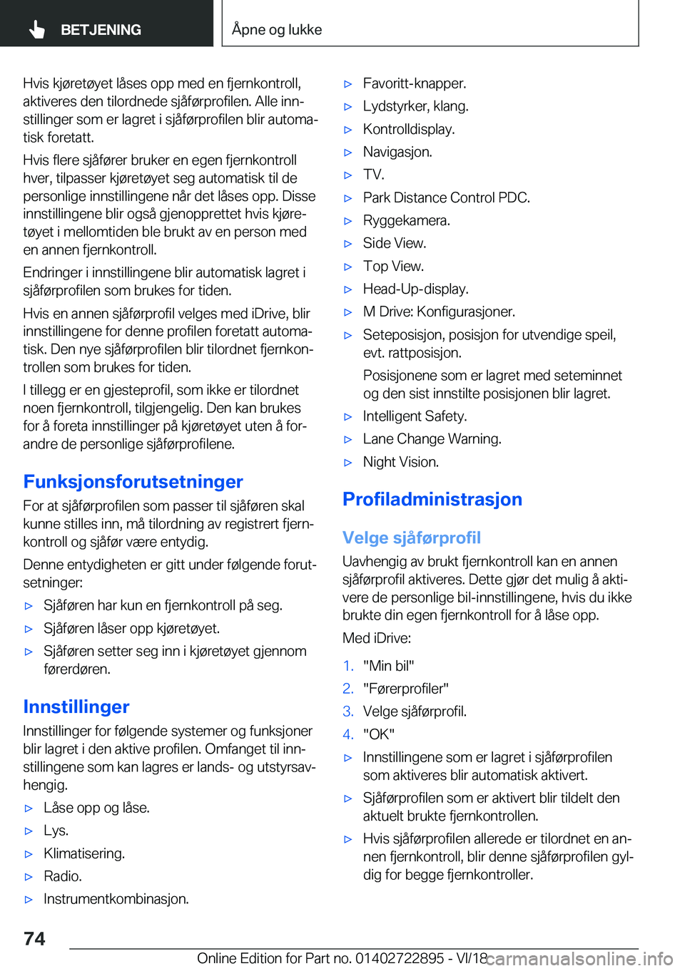 BMW X6 M 2019  InstruksjonsbØker (in Norwegian) �H�v�i�s��k�j�