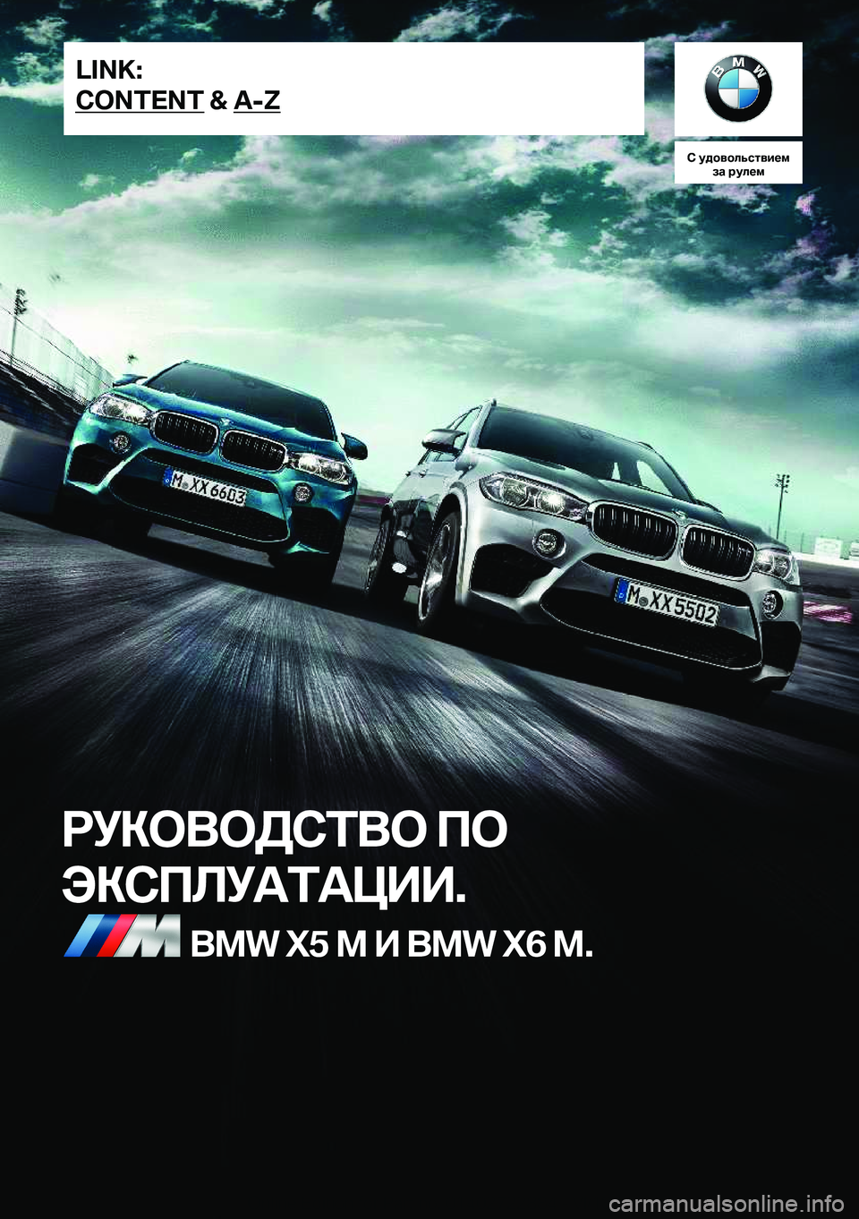 BMW X6 M 2019  Руково 