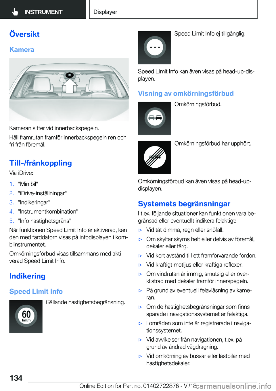 BMW X6 M 2019  InstruktionsbÖcker (in Swedish) �