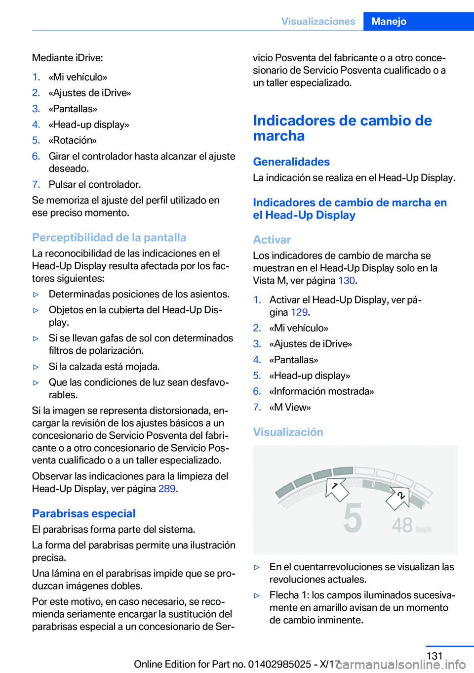 BMW X6 M 2018  Manuales de Empleo (in Spanish) �M�e�d�i�a�n�t�e� �i�D�r�i�v�e�:�1�.�«�M�i� �v�e�h�