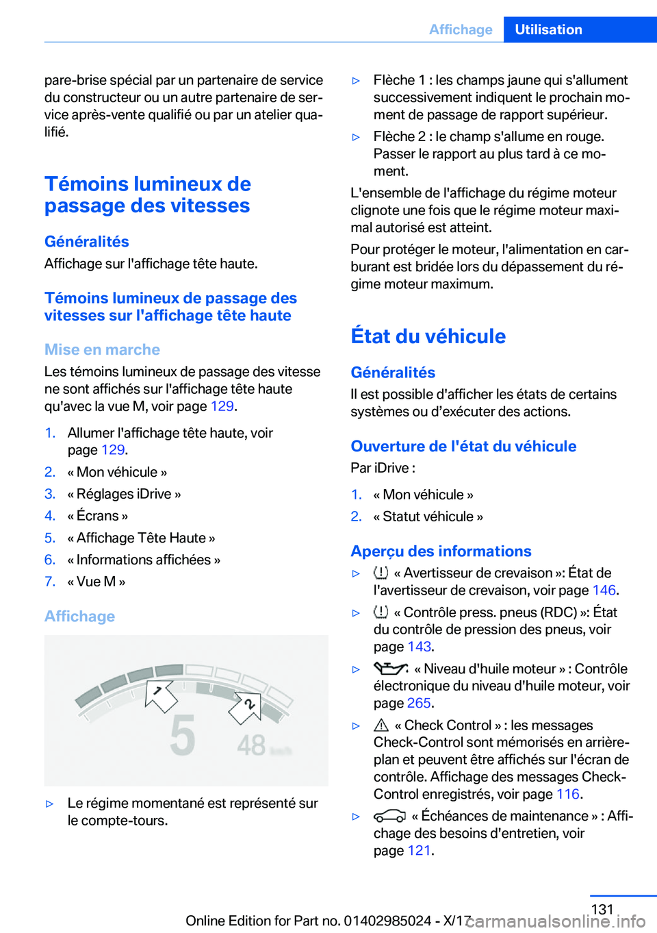 BMW X6 M 2018  Notices Demploi (in French) �p�a�r�e�-�b�r�i�s�e� �s�p�é�c�i�a�l� �p�a�r� �u�n� �p�a�r�t�e�n�a�i�r�e� �d�e� �s�e�r�v�i�c�e�d�u� �c�o�n�s�t�r�u�c�t�e�u�r� �o�u� �u�n� �a�u�t�r�e� �p�a�r�t�e�n�a�i�r�e� �d�e� �s�e�rj�v�i�c�e� �a�