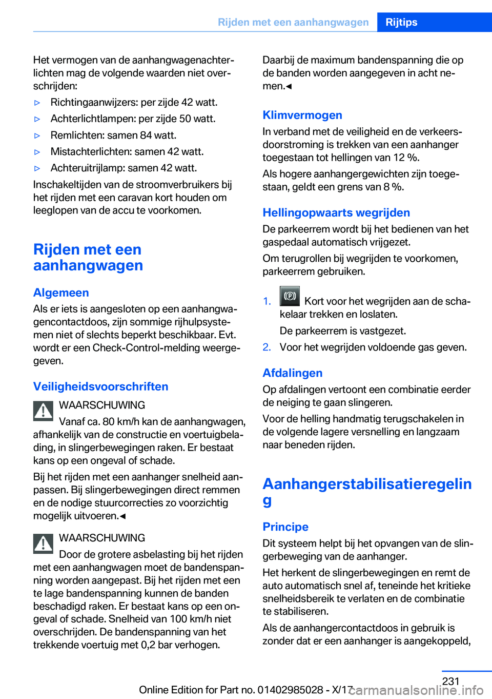 BMW X6 M 2018  Instructieboekjes (in Dutch) �H�e�t� �v�e�r�m�o�g�e�n� �v�a�n� �d�e� �a�a�n�h�a�n�g�w�a�g�e�n�a�c�h�t�e�rj
�l�i�c�h�t�e�n� �m�a�g� �d�e� �v�o�l�g�e�n�d�e� �w�a�a�r�d�e�n� �n�i�e�t� �o�v�e�rj
�s�c�h�r�i�j�d�e�n�:'y�R�i�c�h�t