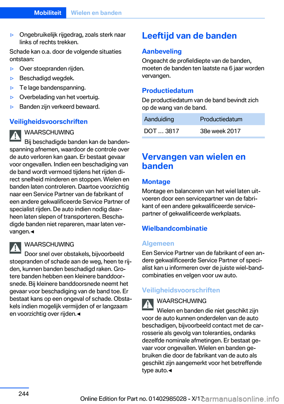 BMW X6 M 2018  Instructieboekjes (in Dutch) 'y�O�n�g�e�b�r�u�i�k�e�l�i�j�k� �r�i�j�g�e�d�r�a�g�,� �z�o�a�l�s� �s�t�e�r�k� �n�a�a�r�l�i�n�k�s� �o�f� �r�e�c�h�t�s� �t�r�e�k�k�e�n�.
�S�c�h�a�d�e� �k�a�n� �o�.�a�.� �d�o�o�r� �d�e� �v�o�l�g�e�n�
