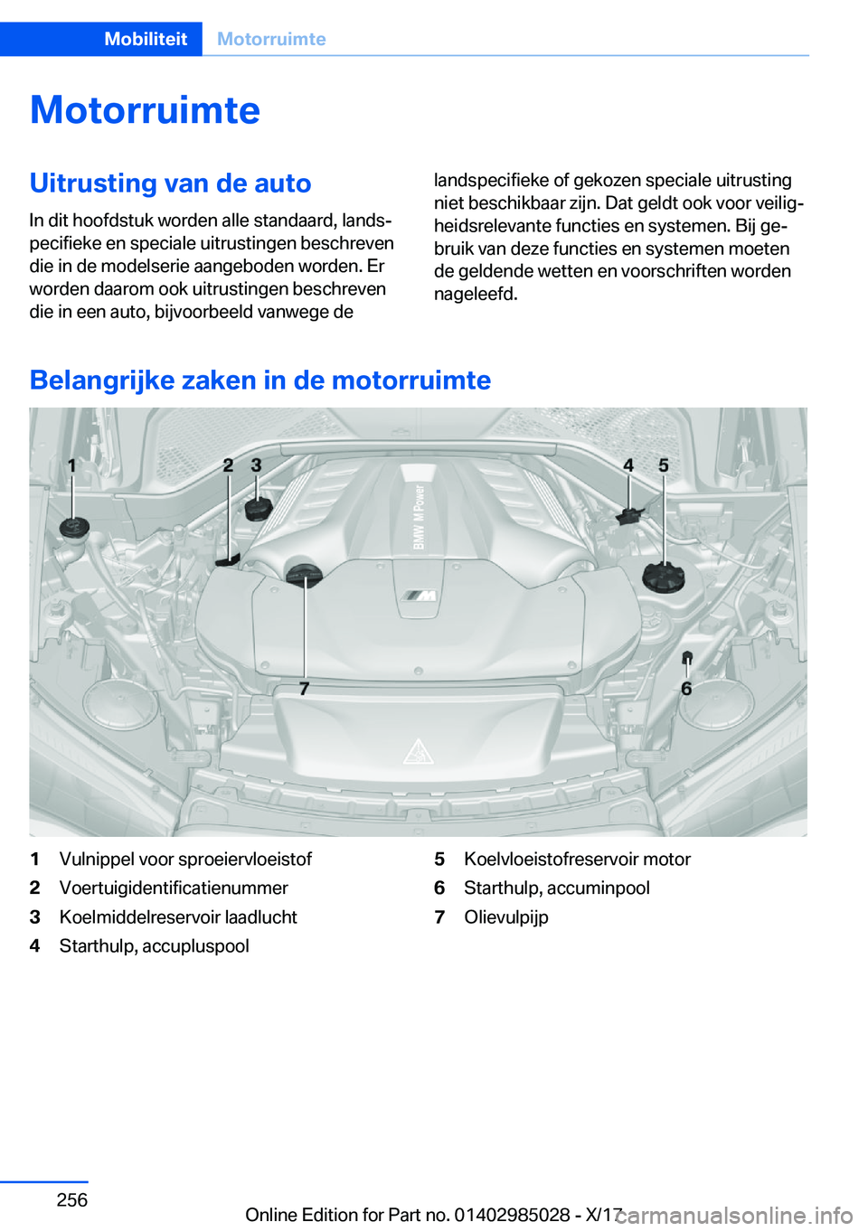 BMW X6 M 2018  Instructieboekjes (in Dutch) �M�o�t�o�r�r�u�i�m�t�e�U�i�t�r�u�s�t�i�n�g��v�a�n��d�e��a�u�t�o
�I�n� �d�i�t� �h�o�o�f�d�s�t�u�k� �w�o�r�d�e�n� �a�l�l�e� �s�t�a�n�d�a�a�r�d�,� �l�a�n�d�sj
�p�e�c�i�f�i�e�k�e� �e�n� �s�p�e�c�i�a�l