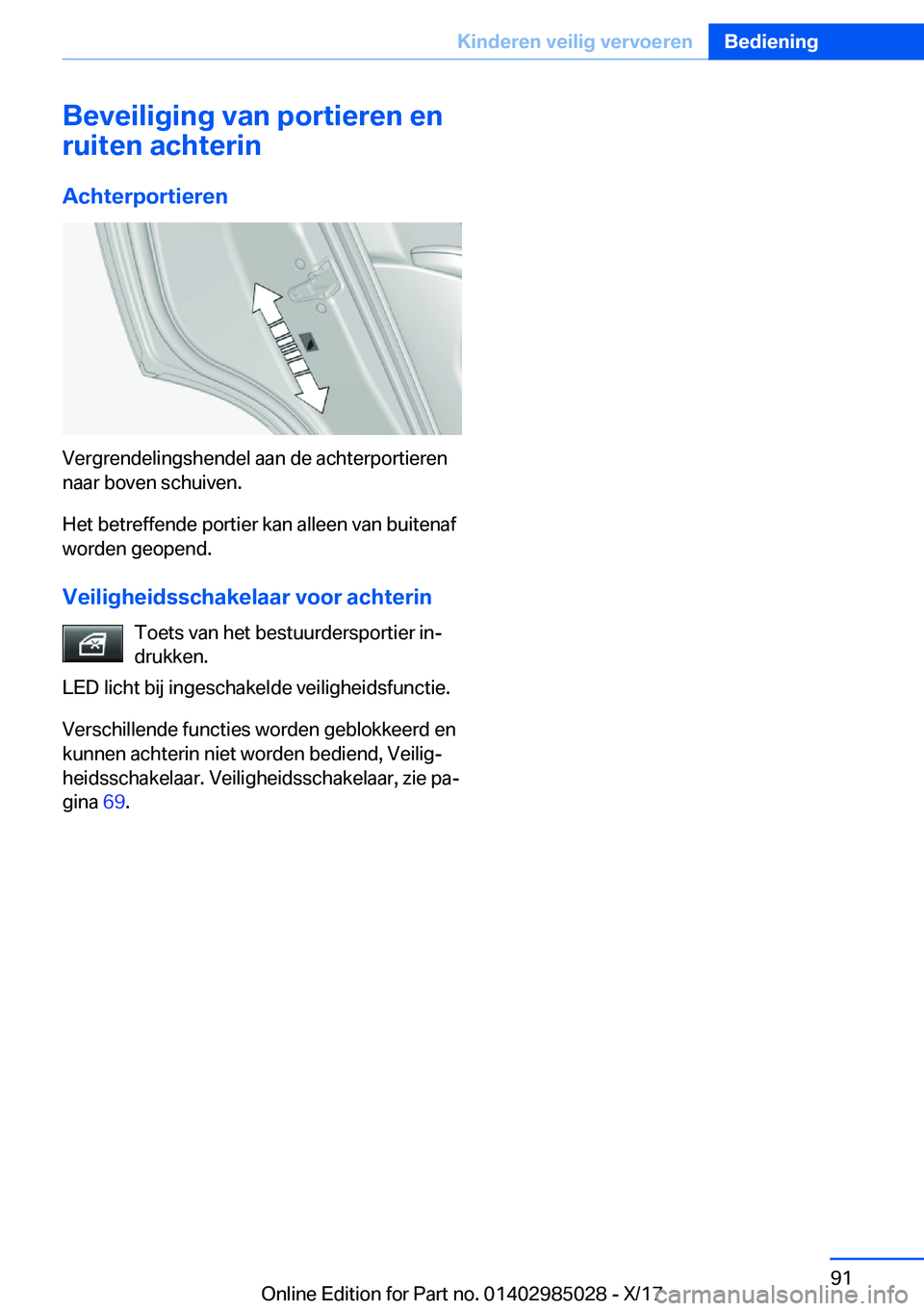BMW X6 M 2018  Instructieboekjes (in Dutch) �B�e�v�e�i�l�i�g�i�n�g��v�a�n��p�o�r�t�i�e�r�e�n��e�n
�r�u�i�t�e�n��a�c�h�t�e�r�i�n
�A�c�h�t�e�r�p�o�r�t�i�e�r�e�n
�V�e�r�g�r�e�n�d�e�l�i�n�g�s�h�e�n�d�e�l� �a�a�n� �d�e� �a�c�h�t�e�r�p�o�r�t�i�e�