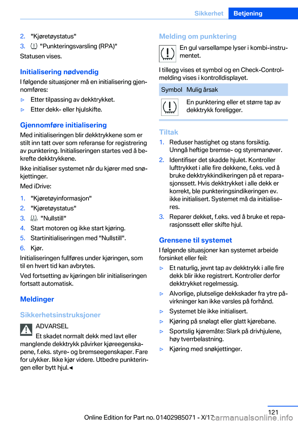BMW X6 M 2018  InstruksjonsbØker (in Norwegian) �2�.�"�K�j�
