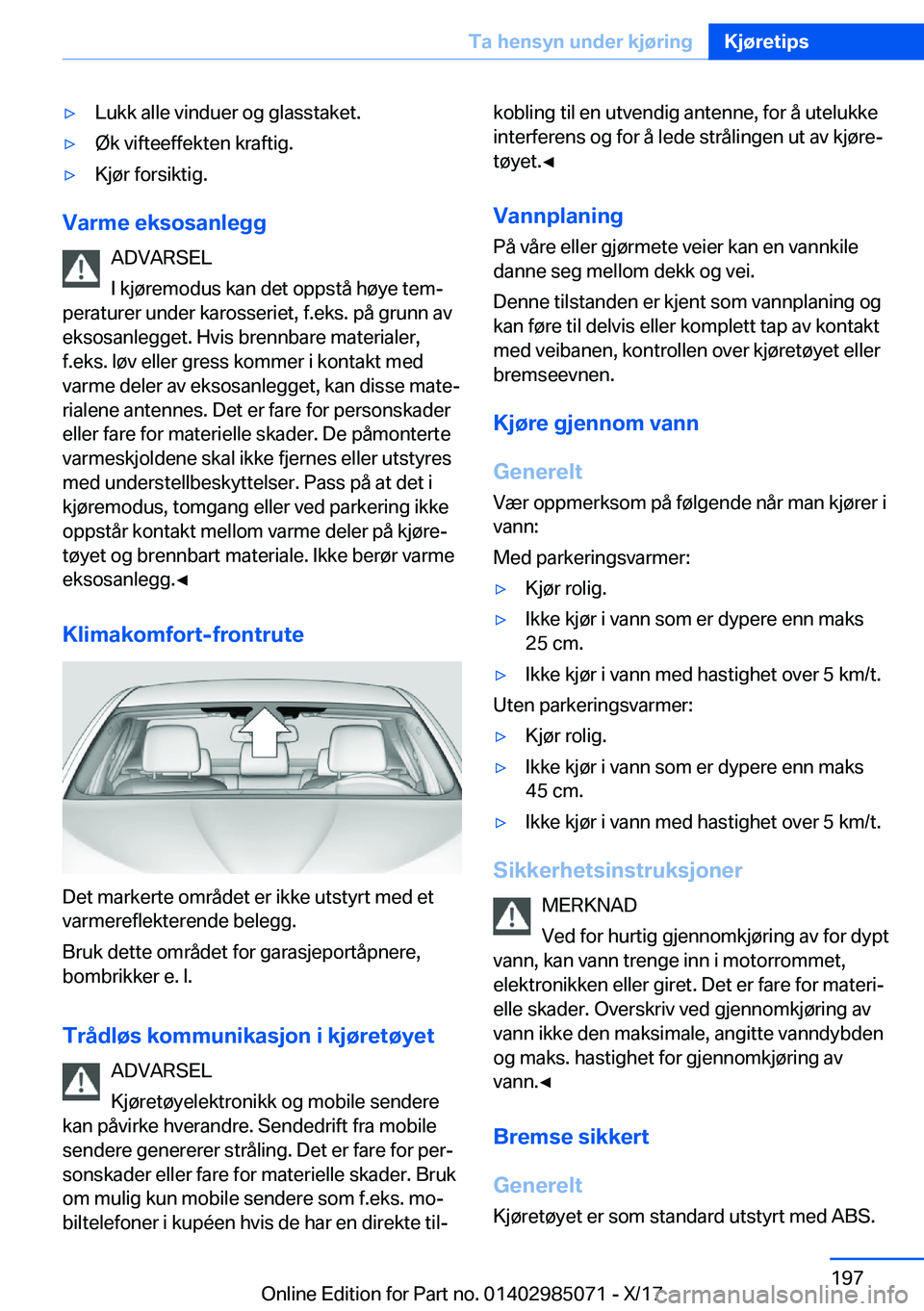BMW X6 M 2018  InstruksjonsbØker (in Norwegian) 'y�L�u�k�k� �a�l�l�e� �v�i�n�d�u�e�r� �o�g� �g�l�a�s�s�t�a�k�e�t�.'y�