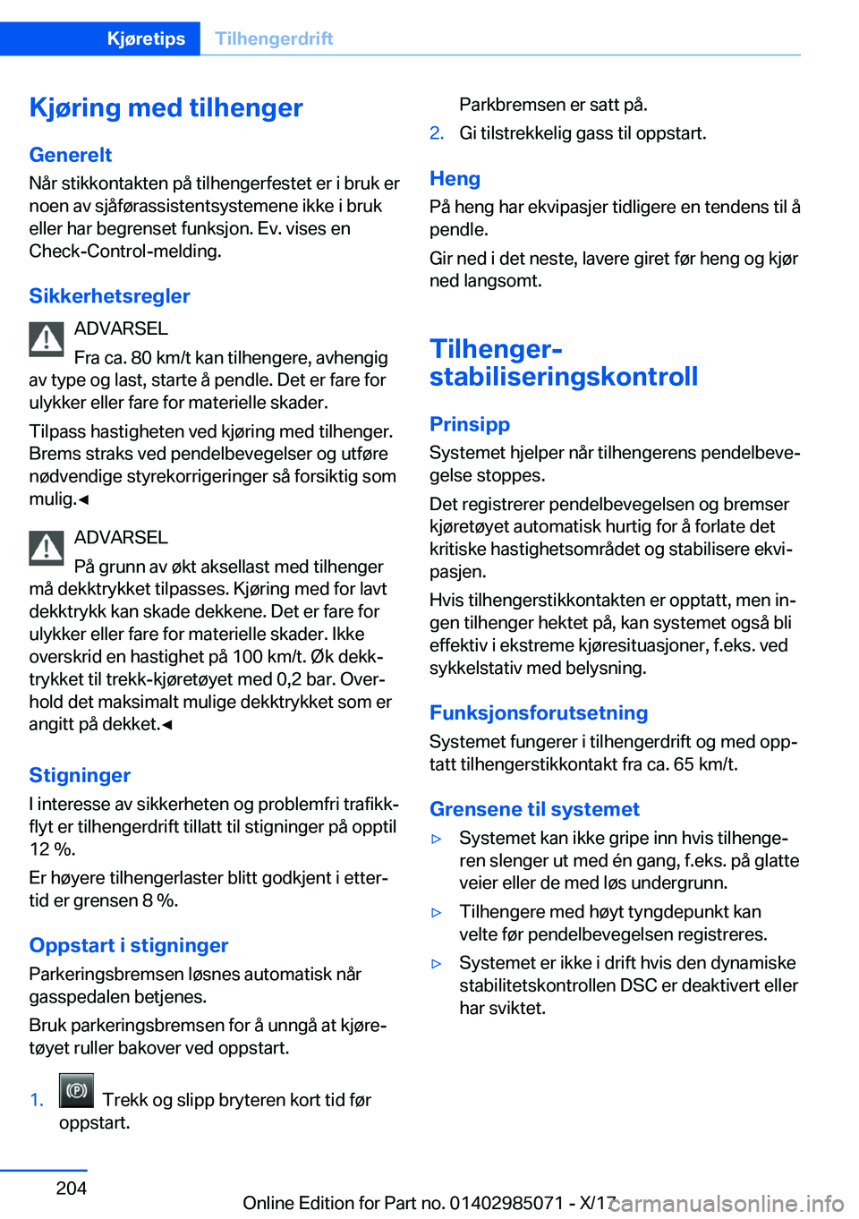 BMW X6 M 2018  InstruksjonsbØker (in Norwegian) �K�j�