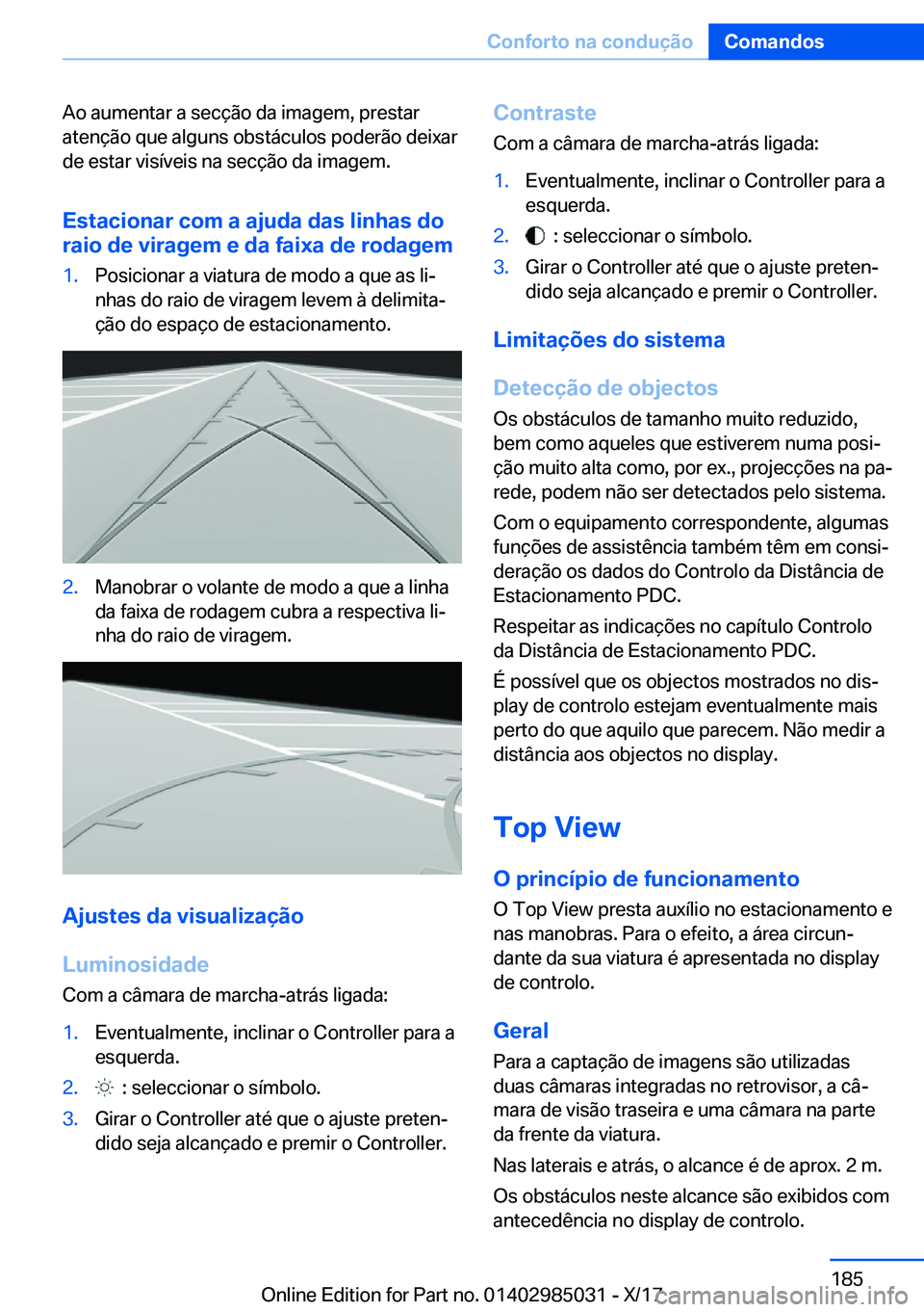 BMW X6 M 2018  Manual do condutor (in Portuguese) �A�o� �a�u�m�e�n�t�a�r� �a� �s�e�c�