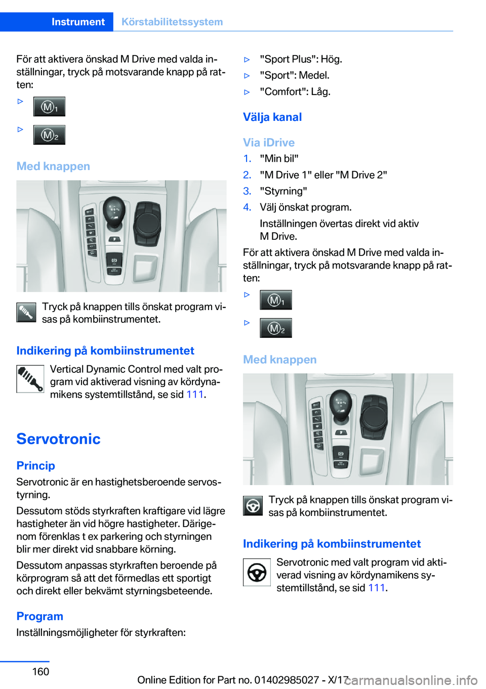 BMW X6 M 2018  InstruktionsbÖcker (in Swedish) �F�