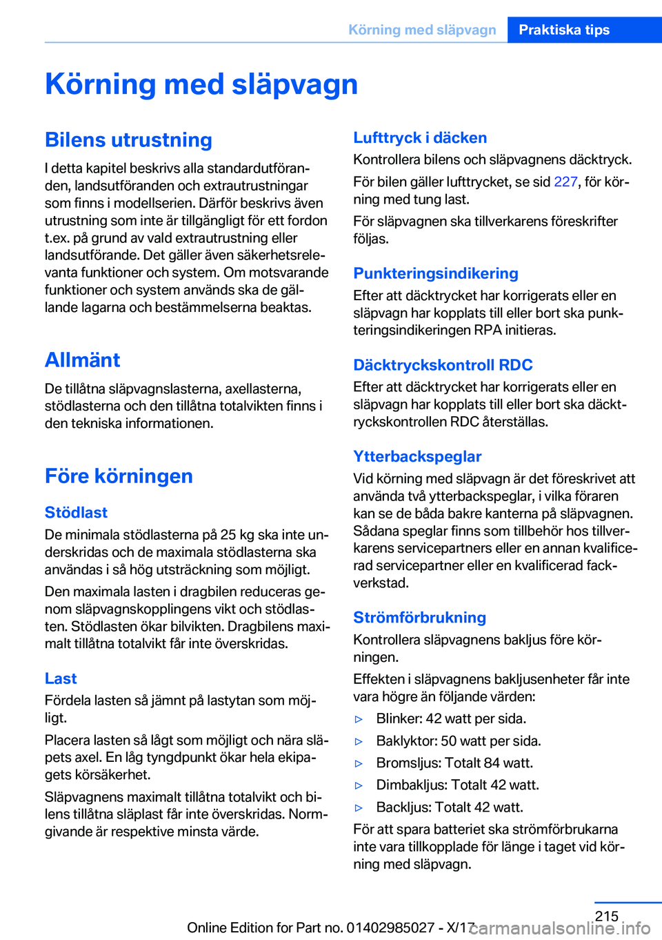 BMW X6 M 2018  InstruktionsbÖcker (in Swedish) �K�