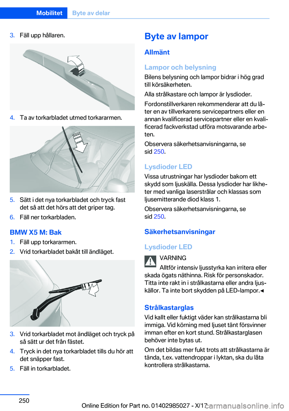 BMW X6 M 2018  InstruktionsbÖcker (in Swedish) �3�.�F�ä�l�l� �u�p�p� �h�å�l�l�a�r�e�n�.�4�.�T�a� �a�v� �t�o�r�k�a�r�b�l�a�d�e�t� �u�t�m�e�d� �t�o�r�k�a�r�a�r�m�e�n�.�5�.�S�ä�t�t� �i� �d�e�t� �n�y�a� �t�o�r�k�a�r�b�l�a�d�e�t� �o�c�h� �t�r�y�c�k�