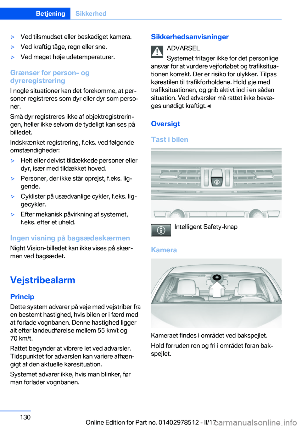 BMW X6 M 2017  InstruktionsbØger (in Danish) 'y�V�e�d� �t�i�l�s�m�u�d�s�e�t� �e�l�l�e�r� �b�e�s�k�a�d�i�g�e�t� �k�a�m�e�r�a�.'y�V�e�d� �k�r�a�f�t�i�g� �t�å�g�e�,� �r�e�g�n� �e�l�l�e�r� �s�n�e�.'y�V�e�d� �m�e�g�e�t� �h�