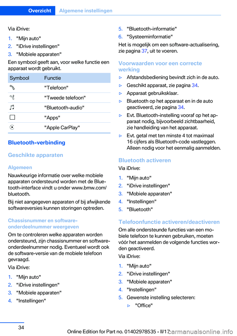 BMW X6 M 2017  Instructieboekjes (in Dutch) �V�i�a� �i�D�r�i�v�e�:�1�.�"�M�i�j�n� �a�u�t�o�"�2�.�"�i�D�r�i�v�e� �i�n�s�t�e�l�l�i�n�g�e�n�"�3�.�"�M�o�b�i�e�l�e� �a�p�p�a�r�a�t�e�n�"
�E�e�n� �s�y�m�b�o�o�l� �g�e�e�f�t� �a�