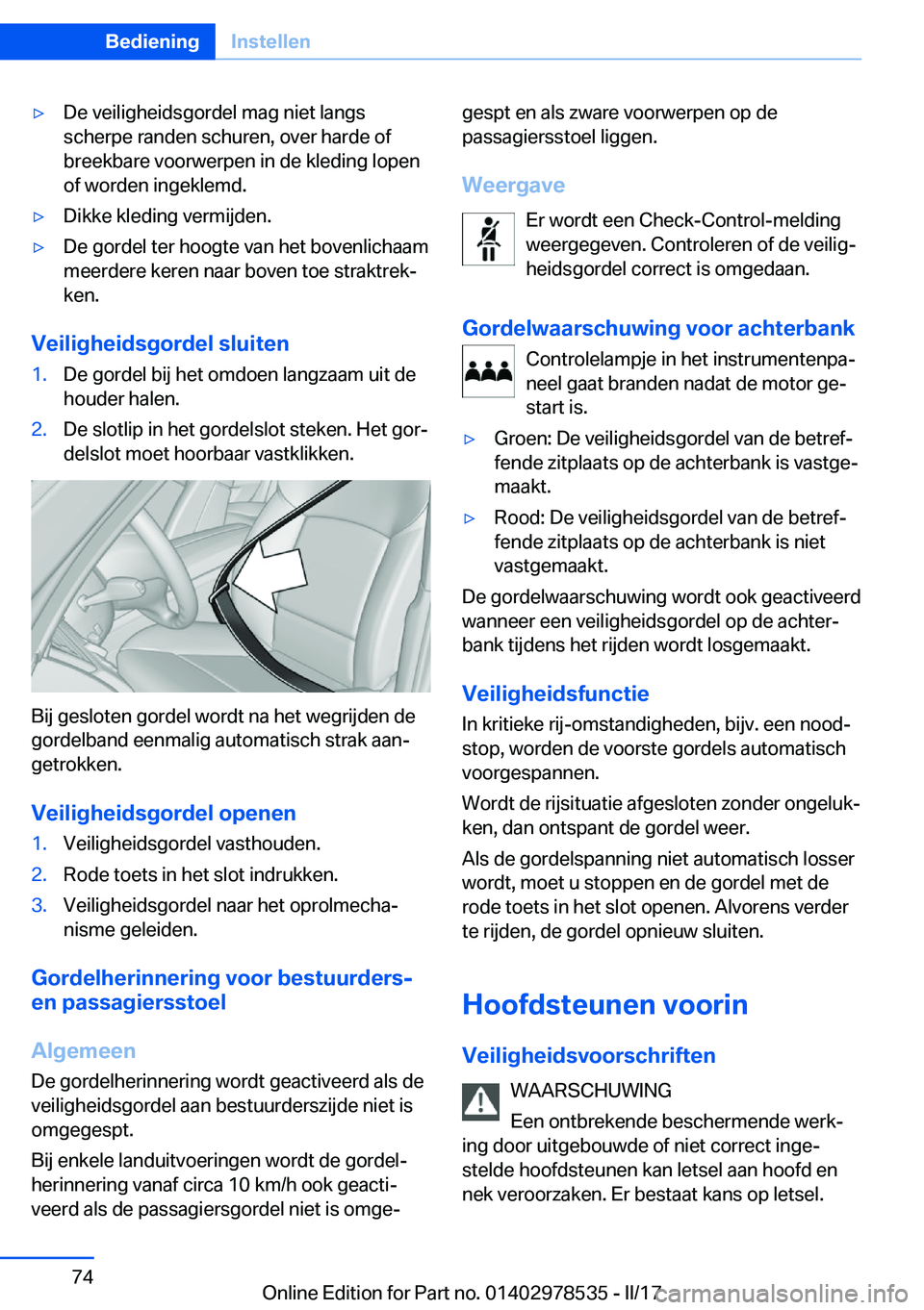 BMW X6 M 2017  Instructieboekjes (in Dutch) 'y�D�e� �v�e�i�l�i�g�h�e�i�d�s�g�o�r�d�e�l� �m�a�g� �n�i�e�t� �l�a�n�g�s
�s�c�h�e�r�p�e� �r�a�n�d�e�n� �s�c�h�u�r�e�n�,� �o�v�e�r� �h�a�r�d�e� �o�f
�b�r�e�e�k�b�a�r�e� �v�o�o�r�w�e�r�p�e�n� �i�n� 