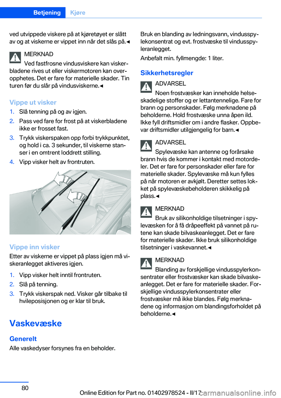 BMW X6 M 2017  InstruksjonsbØker (in Norwegian) �v�e�d� �u�t�v�i�p�p�e�d�e� �v�i�s�k�e�r�e� �p�å� �a�t� �k�j�