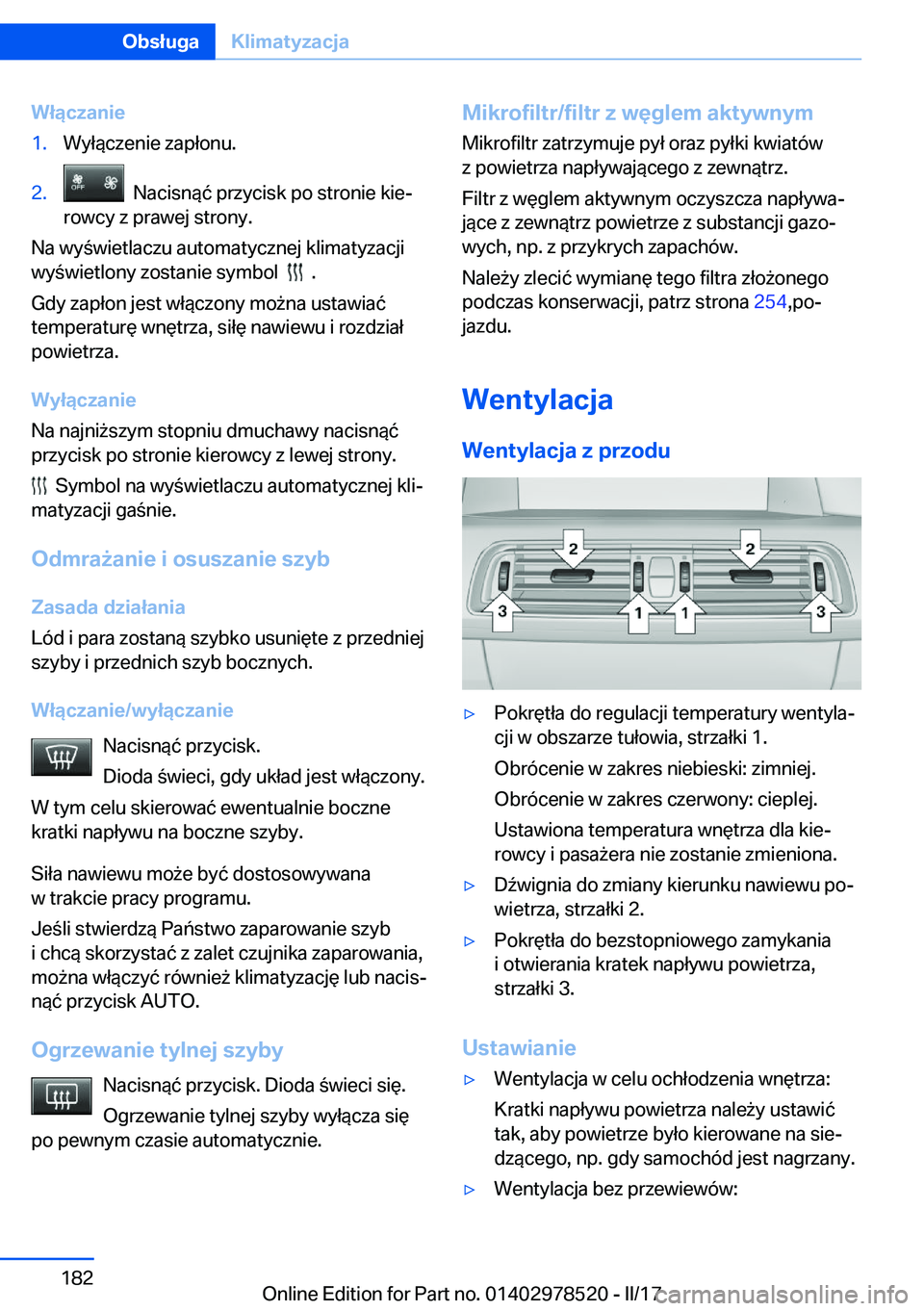 BMW X6 M 2017  Instrukcja obsługi (in Polish) �W�ł�