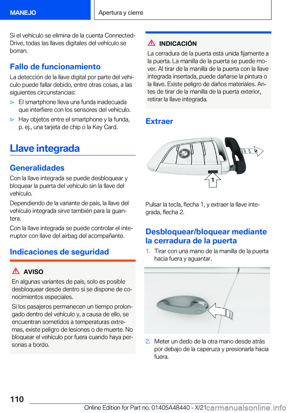 BMW X7 2022  Manuales de Empleo (in Spanish) �S�i��e�l��v�e�h�