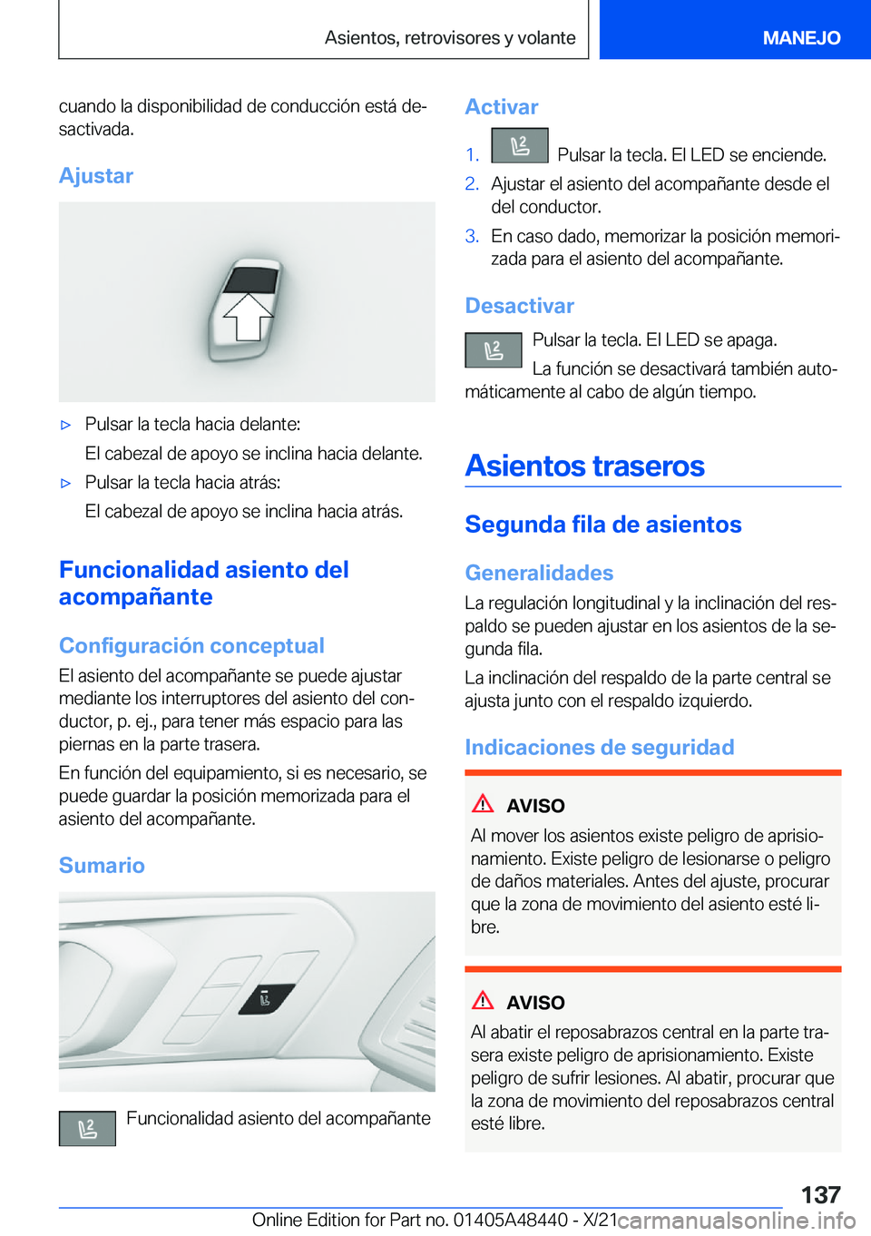 BMW X7 2022  Manuales de Empleo (in Spanish) �c�u�a�n�d�o��l�a��d�i�s�p�o�n�i�b�i�l�i�d�a�d��d�e��c�o�n�d�u�c�c�i�