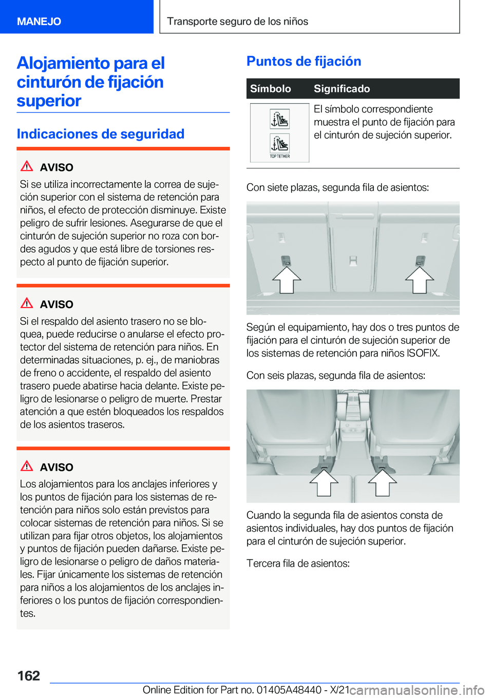 BMW X7 2022  Manuales de Empleo (in Spanish) �A�l�o�j�a�m�i�e�n�t�o��p�a�r�a��e�l�c�i�n�t�u�r�