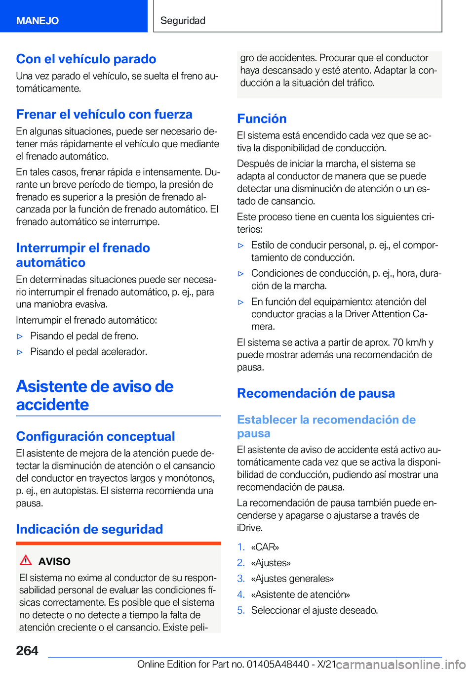 BMW X7 2022  Manuales de Empleo (in Spanish) �C�o�n��e�l��v�e�h�