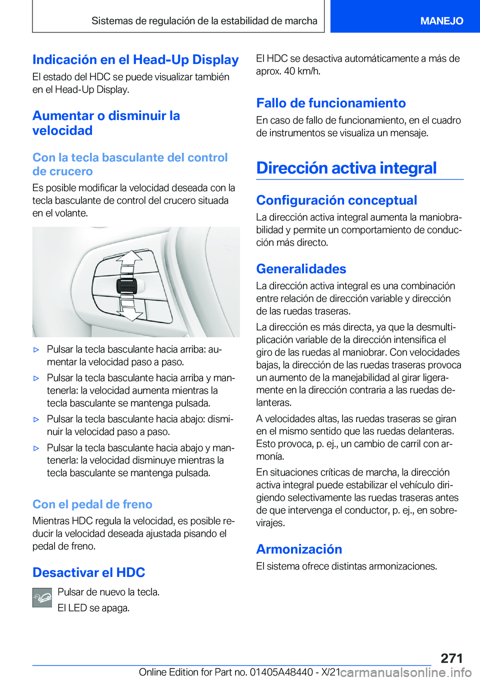 BMW X7 2022  Manuales de Empleo (in Spanish) �I�n�d�i�c�a�c�i�
