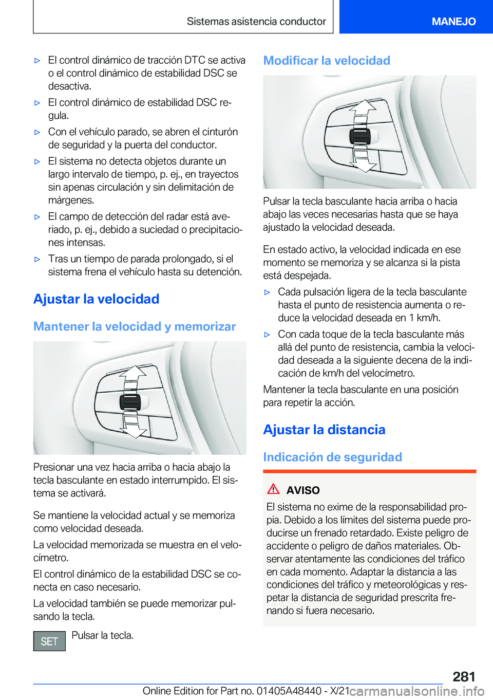 BMW X7 2022  Manuales de Empleo (in Spanish) x�E�l��c�o�n�t�r�o�l��d�i�n�