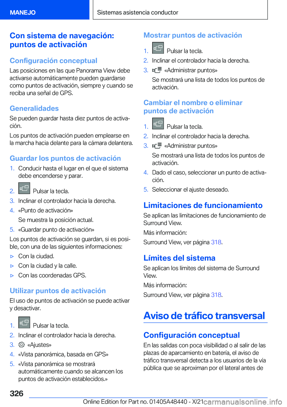 BMW X7 2022  Manuales de Empleo (in Spanish) �C�o�n��s�i�s�t�e�m�a��d�e��n�a�v�e�g�a�c�i�