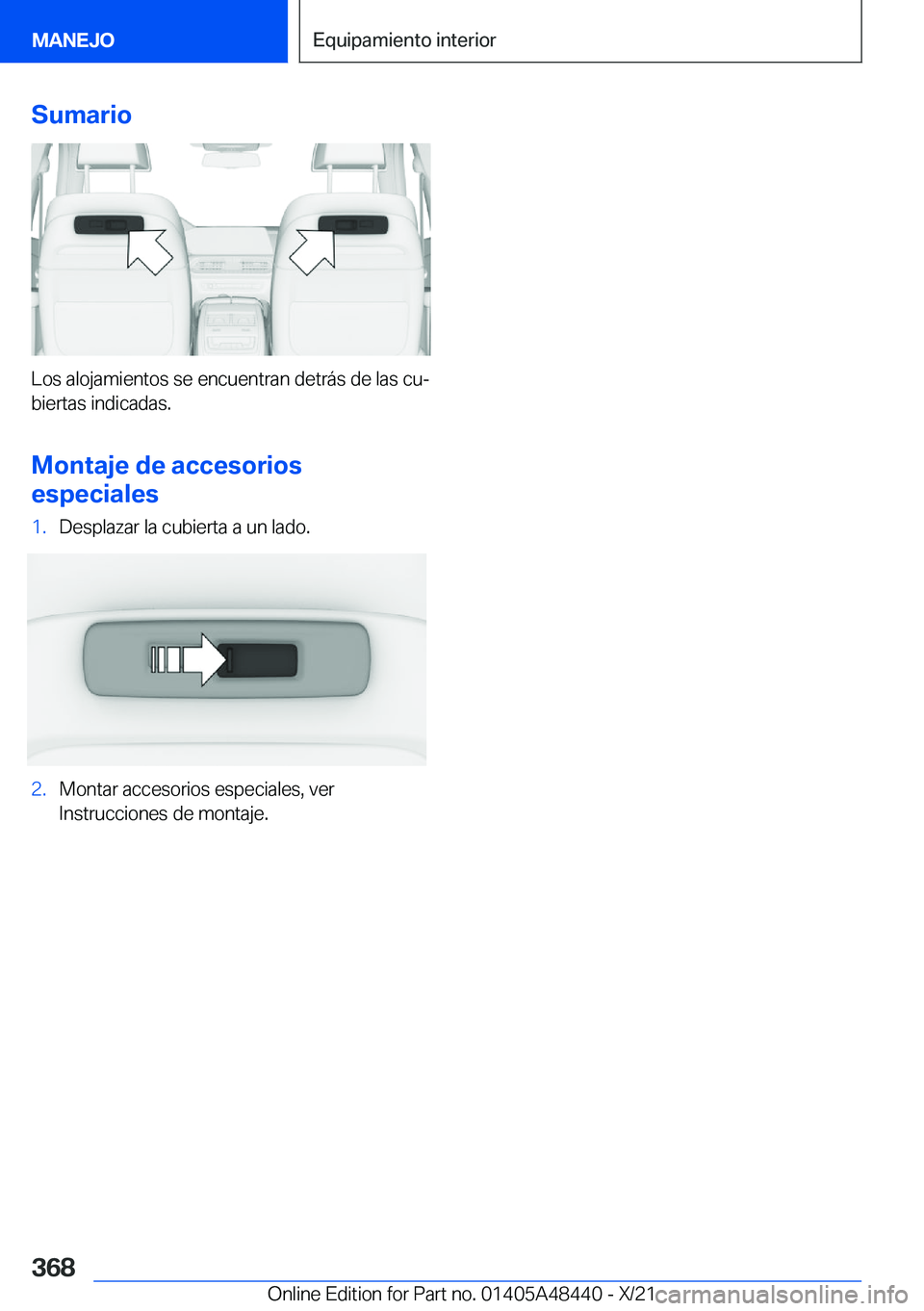 BMW X7 2022  Manuales de Empleo (in Spanish) �S�u�m�a�r�i�o
�L�o�s��a�l�o�j�a�m�i�e�n�t�o�s��s�e��e�n�c�u�e�n�t�r�a�n��d�e�t�r�
