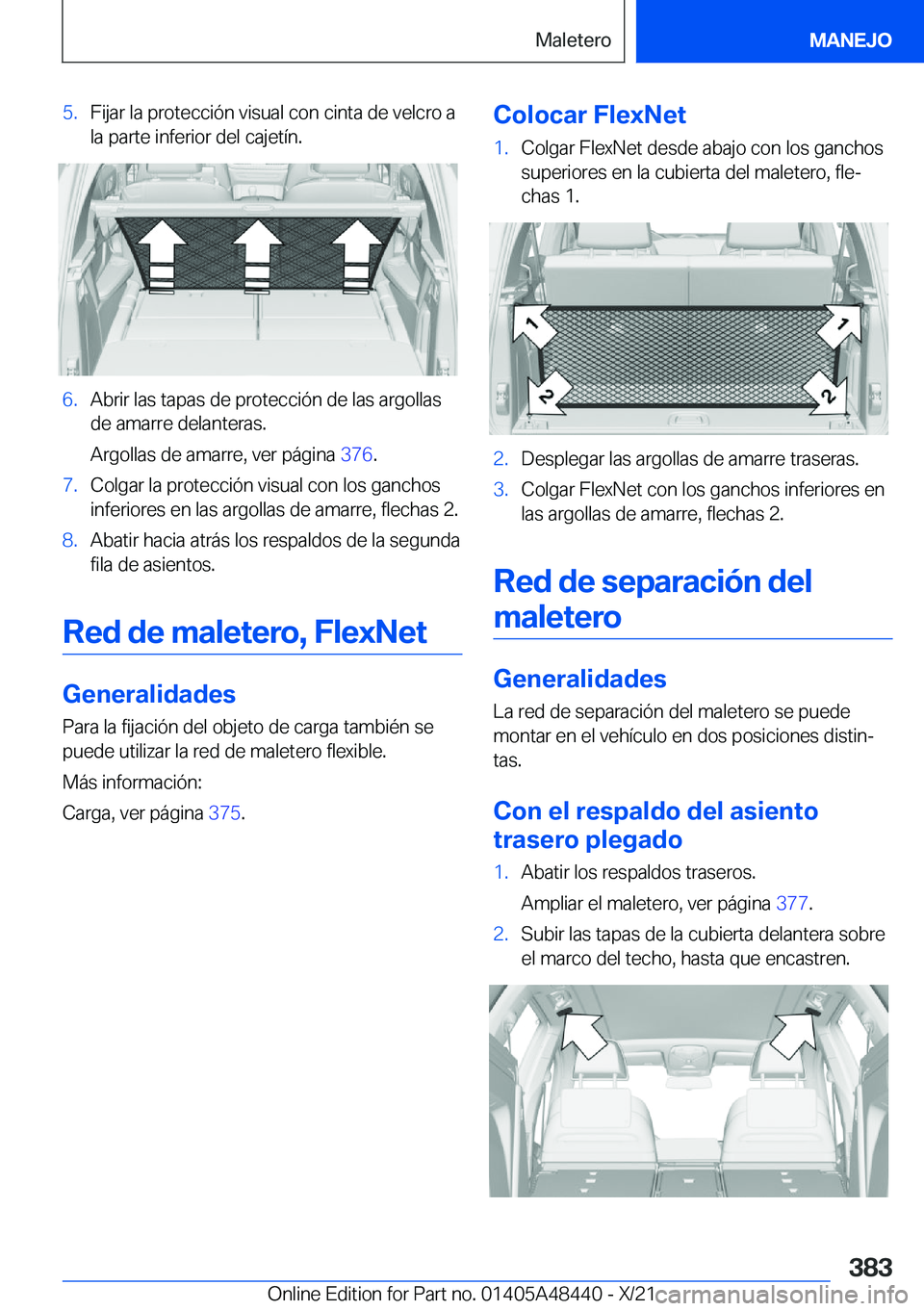 BMW X7 2022  Manuales de Empleo (in Spanish) �5�.�F�i�j�a�r��l�a��p�r�o�t�e�c�c�i�
