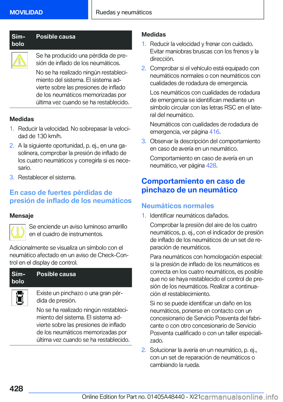 BMW X7 2022  Manuales de Empleo (in Spanish) �S�
